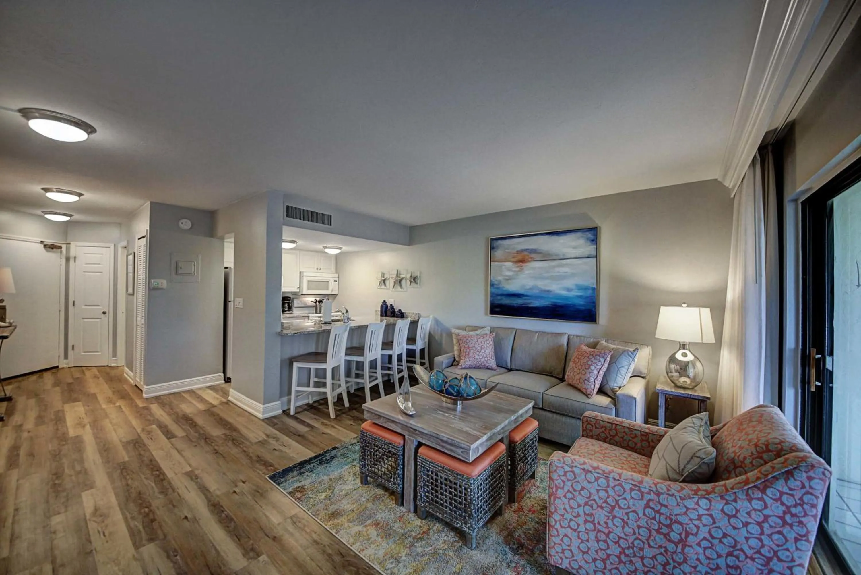 Living room in South Seas