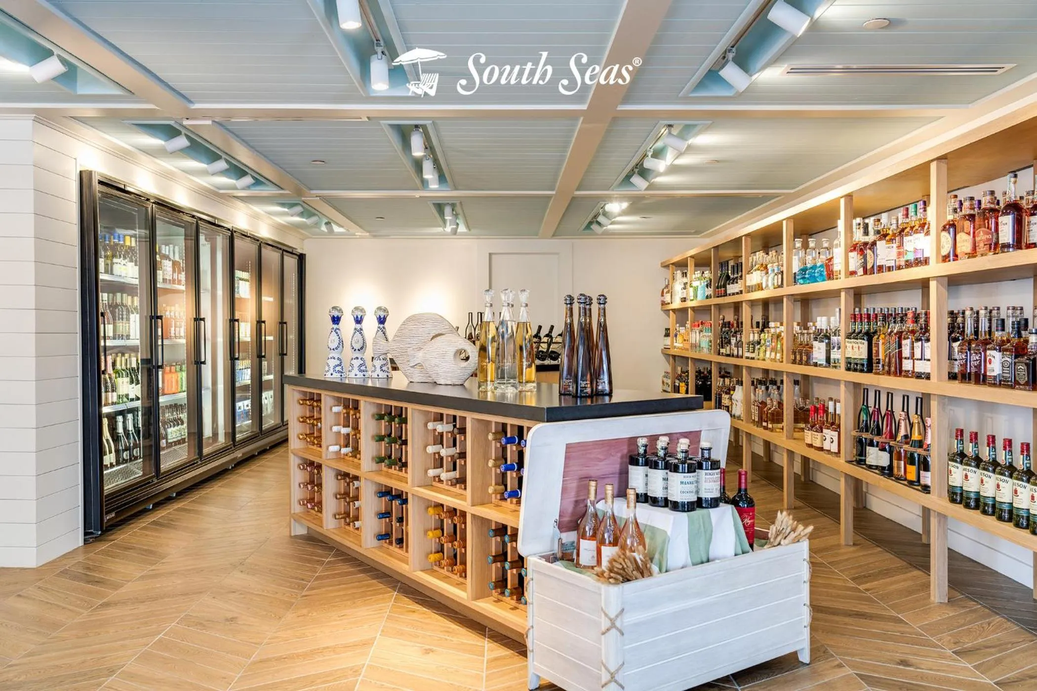 Supermarket/grocery shop in South Seas