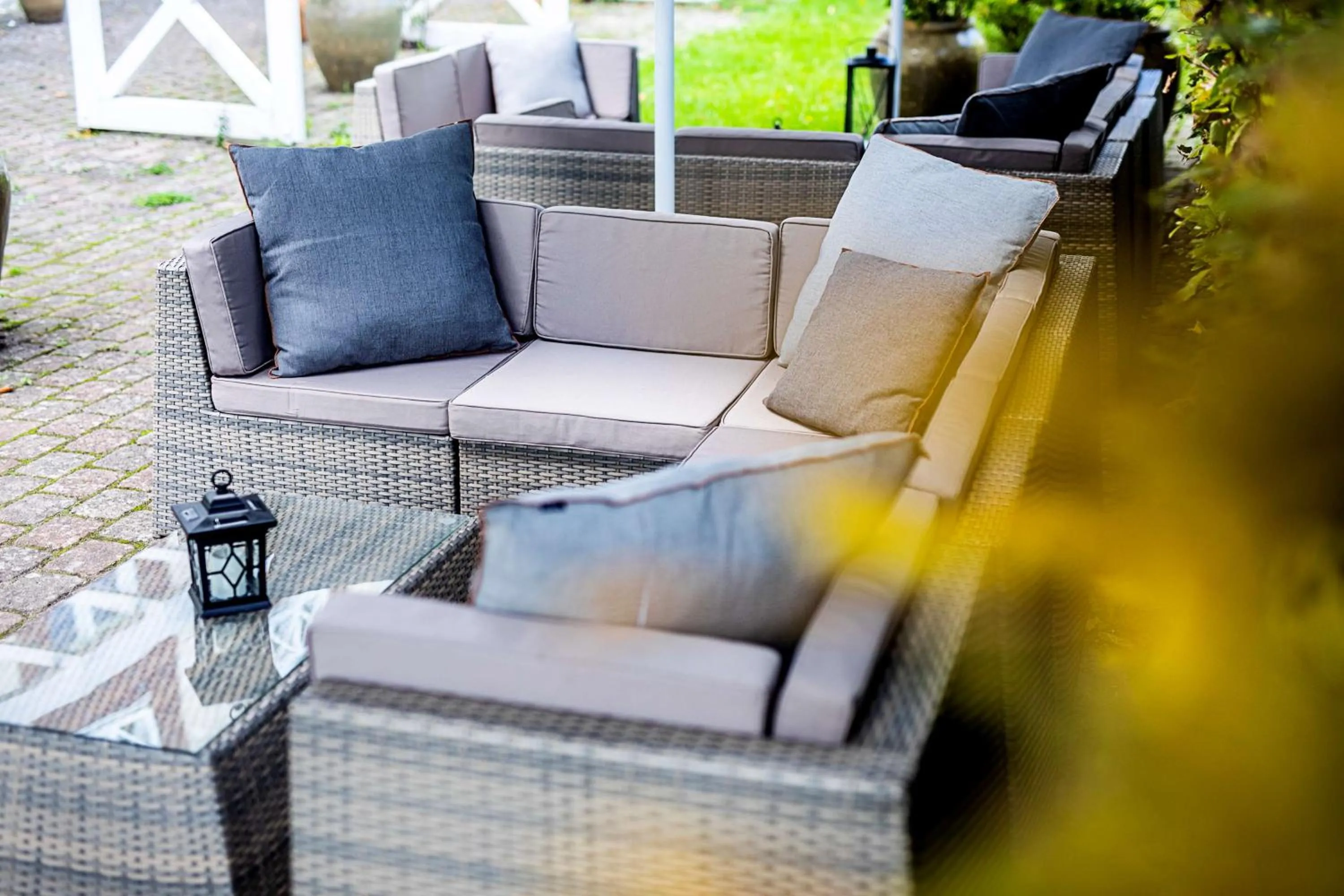 Patio in Scandic Roskilde Park