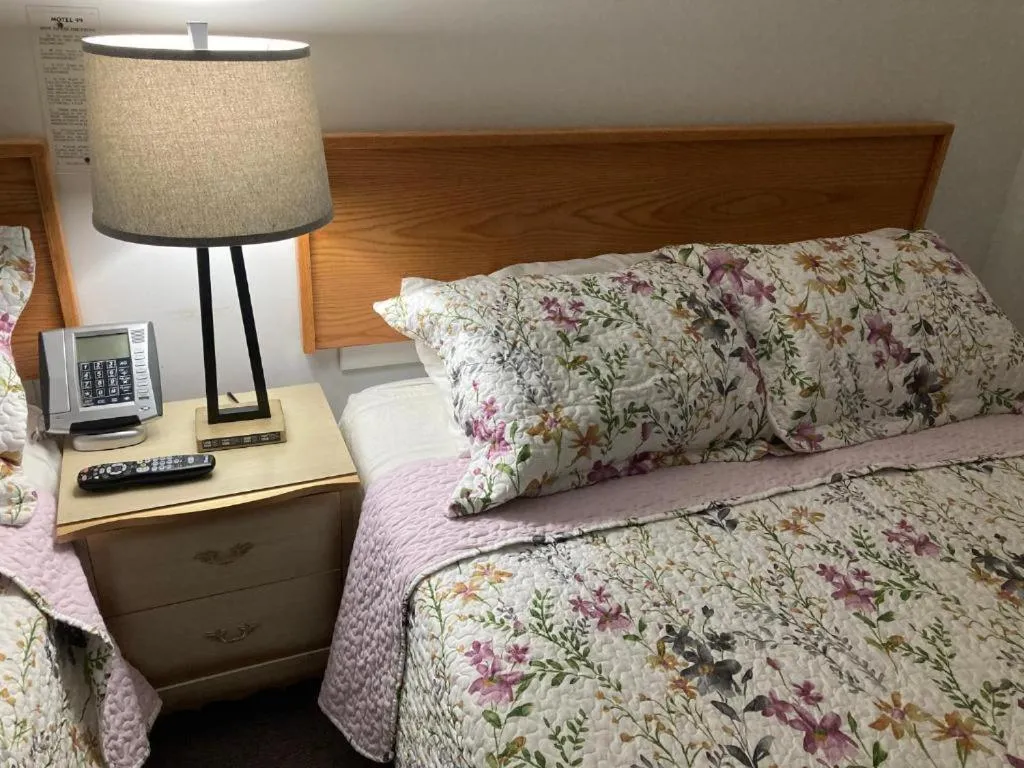 Bed in Motel 99