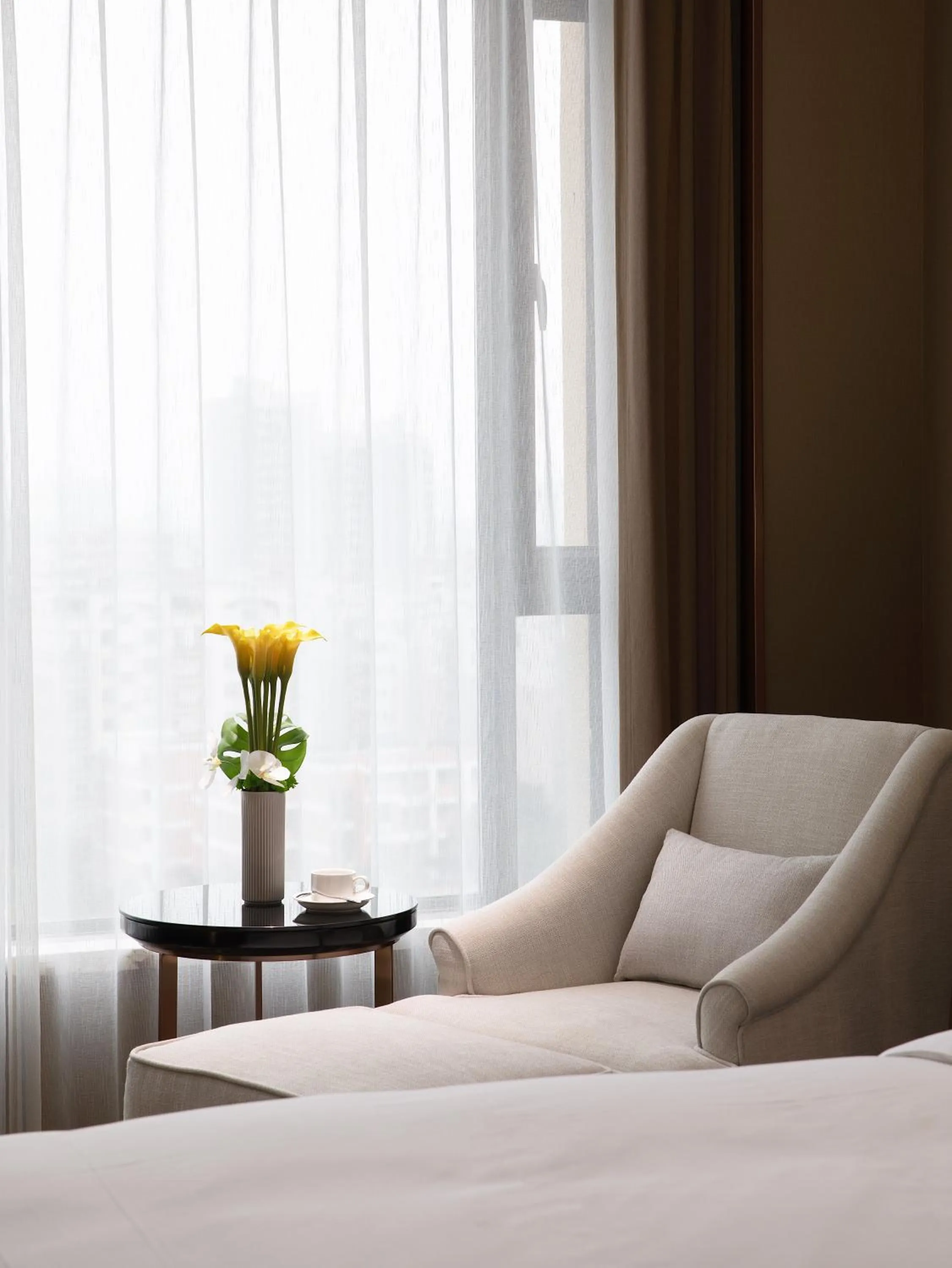 Bedroom, Bed in Jinmanfu International Hotel