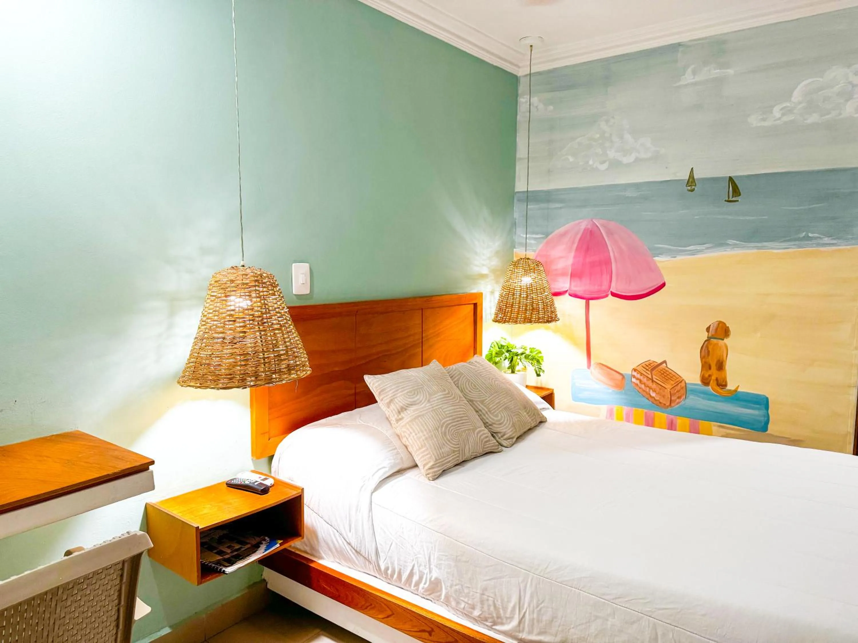 Bed in Hotel Valladolid