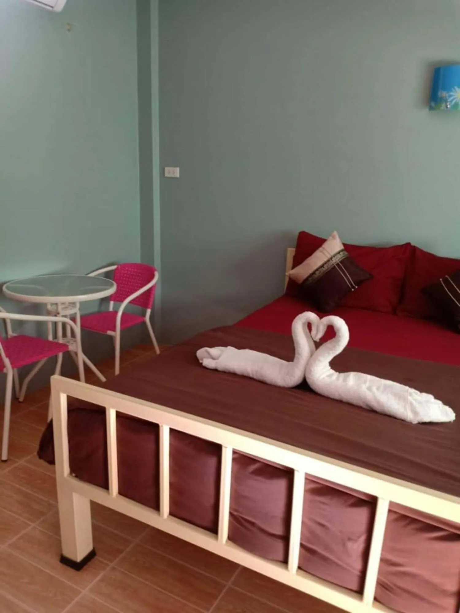 Bed in Chandra Hostel Koh Tao