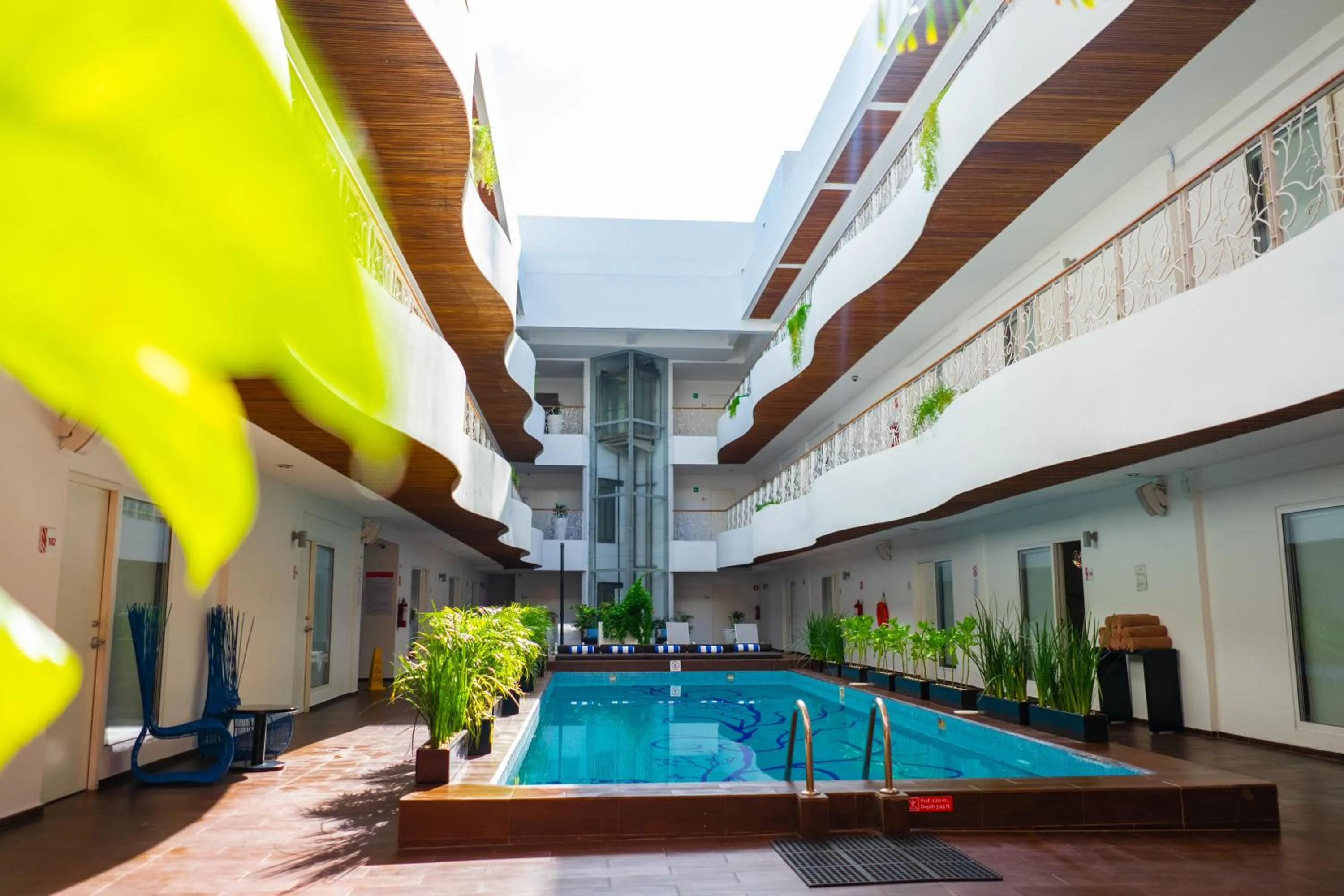 Swimming pool in In Fashion Hotel & Spa