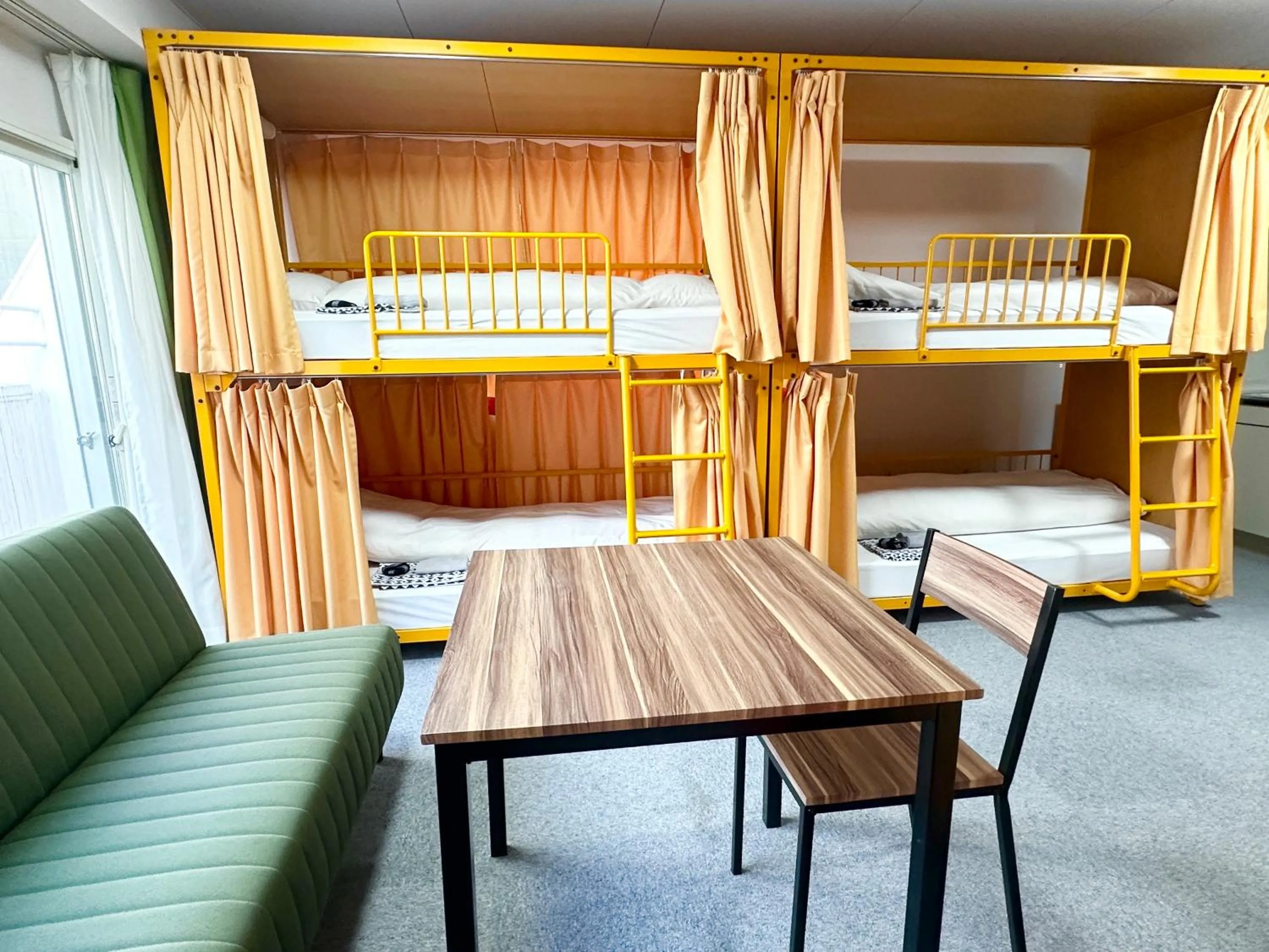 Bed in Sakura Hotel Jimbocho