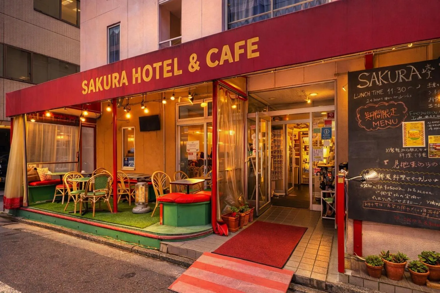 Property building in Sakura Hotel Jimbocho