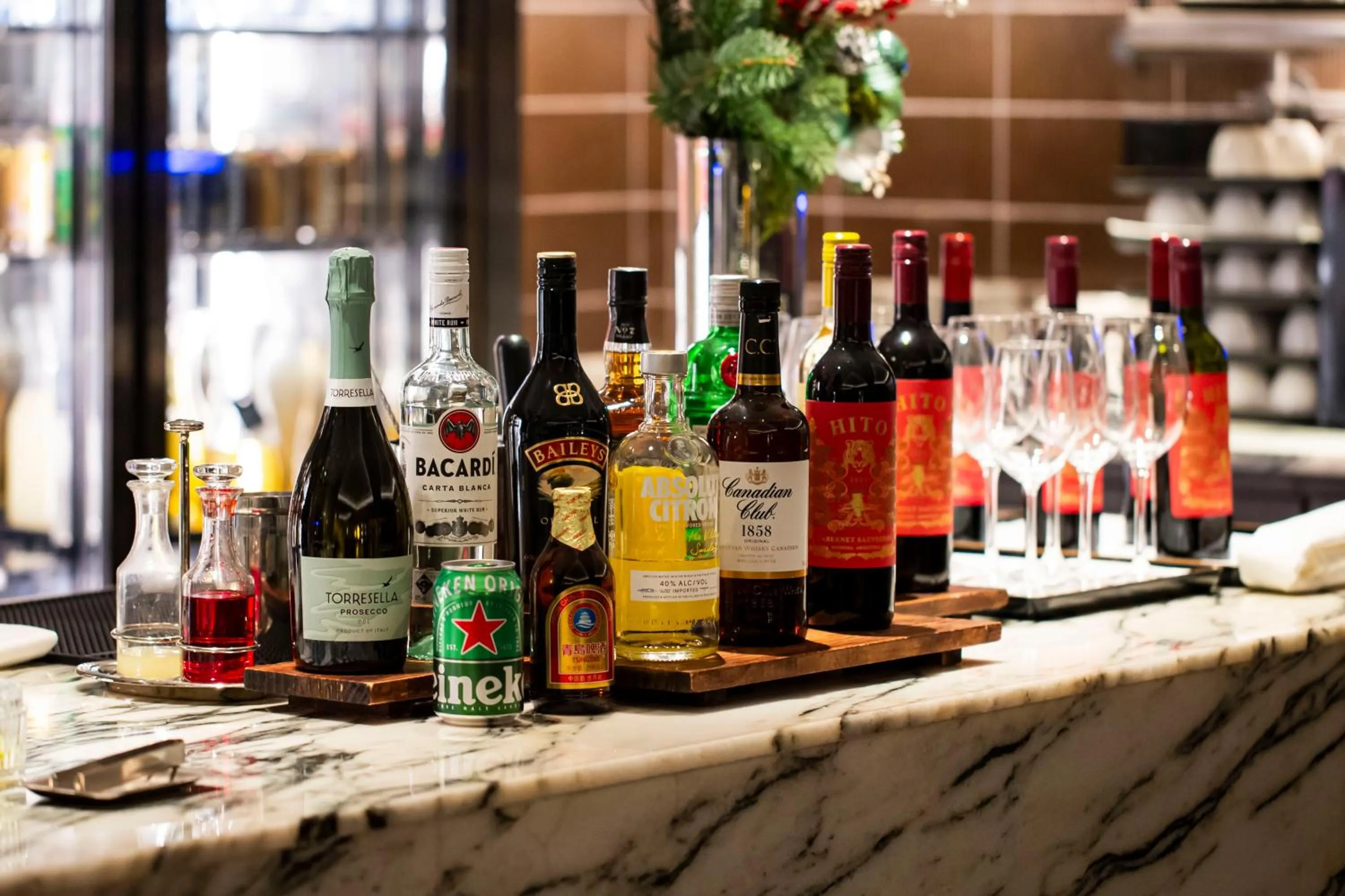 Lounge or bar in Grand Hyatt Beijing