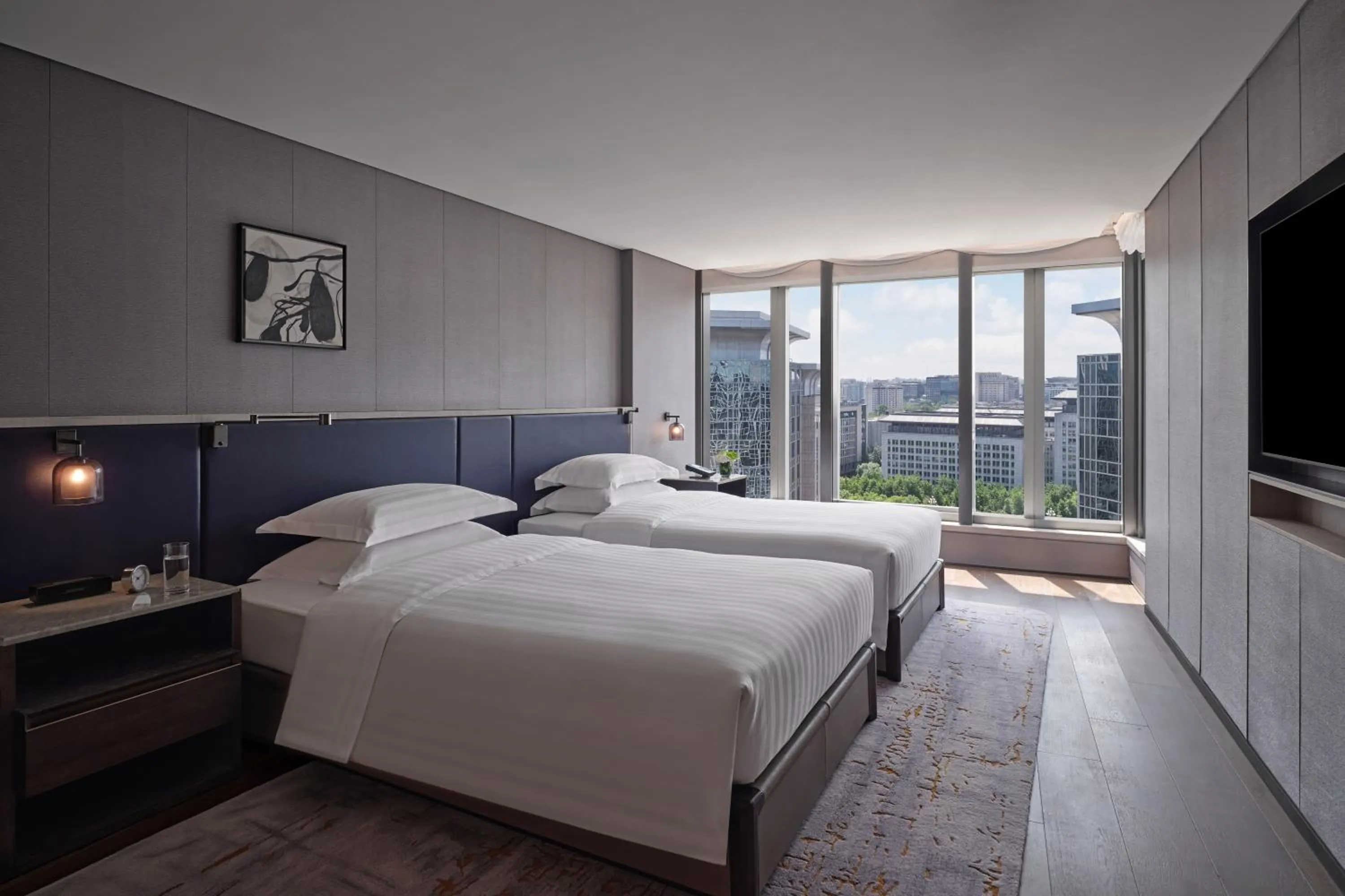 Bedroom, Bed in Grand Hyatt Beijing