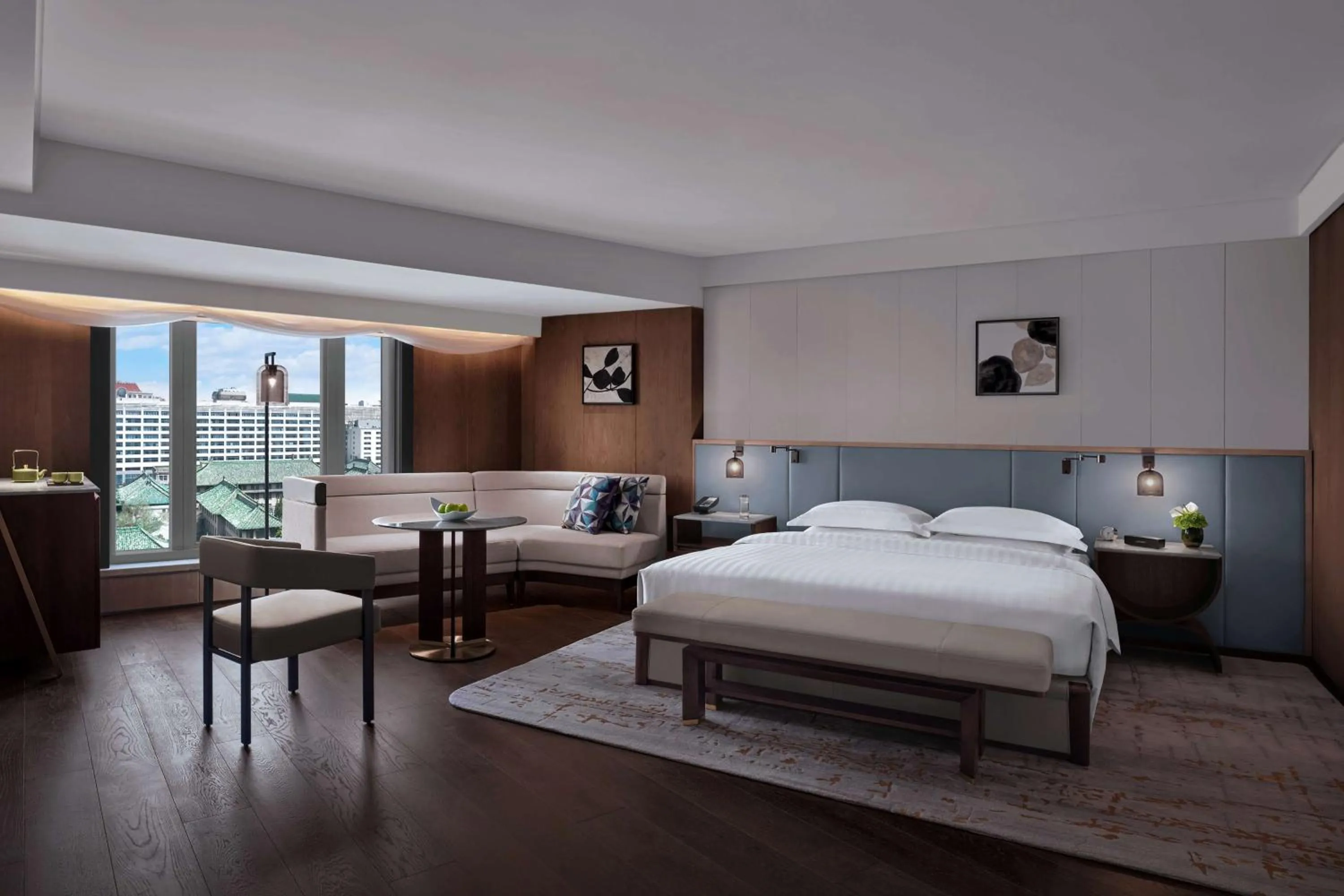 Bedroom, Bed in Grand Hyatt Beijing
