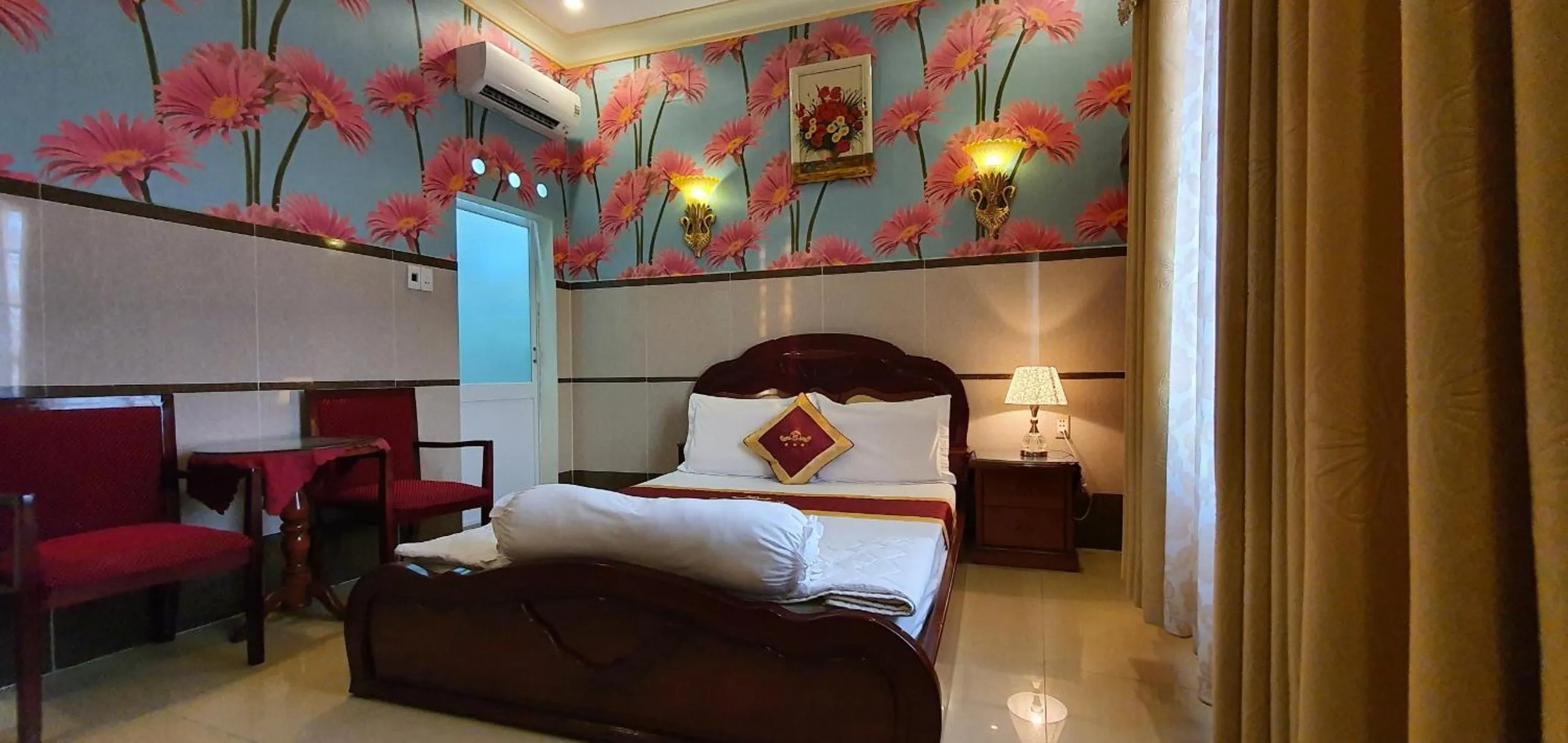 Bed in Hoàng Quân Hotel