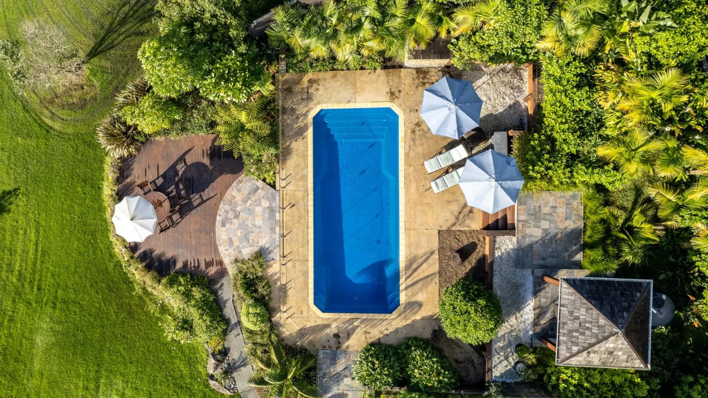 Swimming pool in Te Awa Lodge