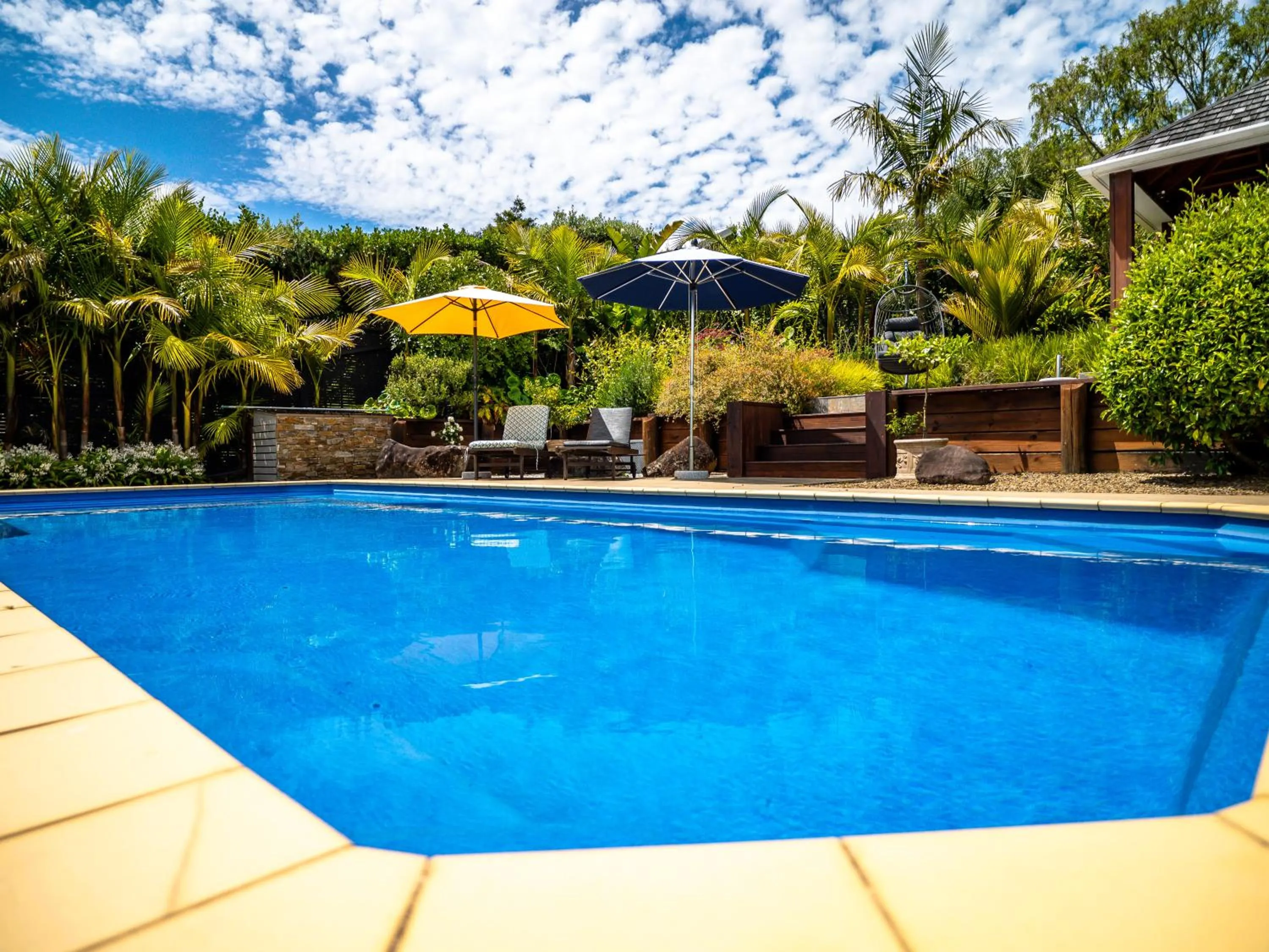 Swimming pool in Te Awa Lodge