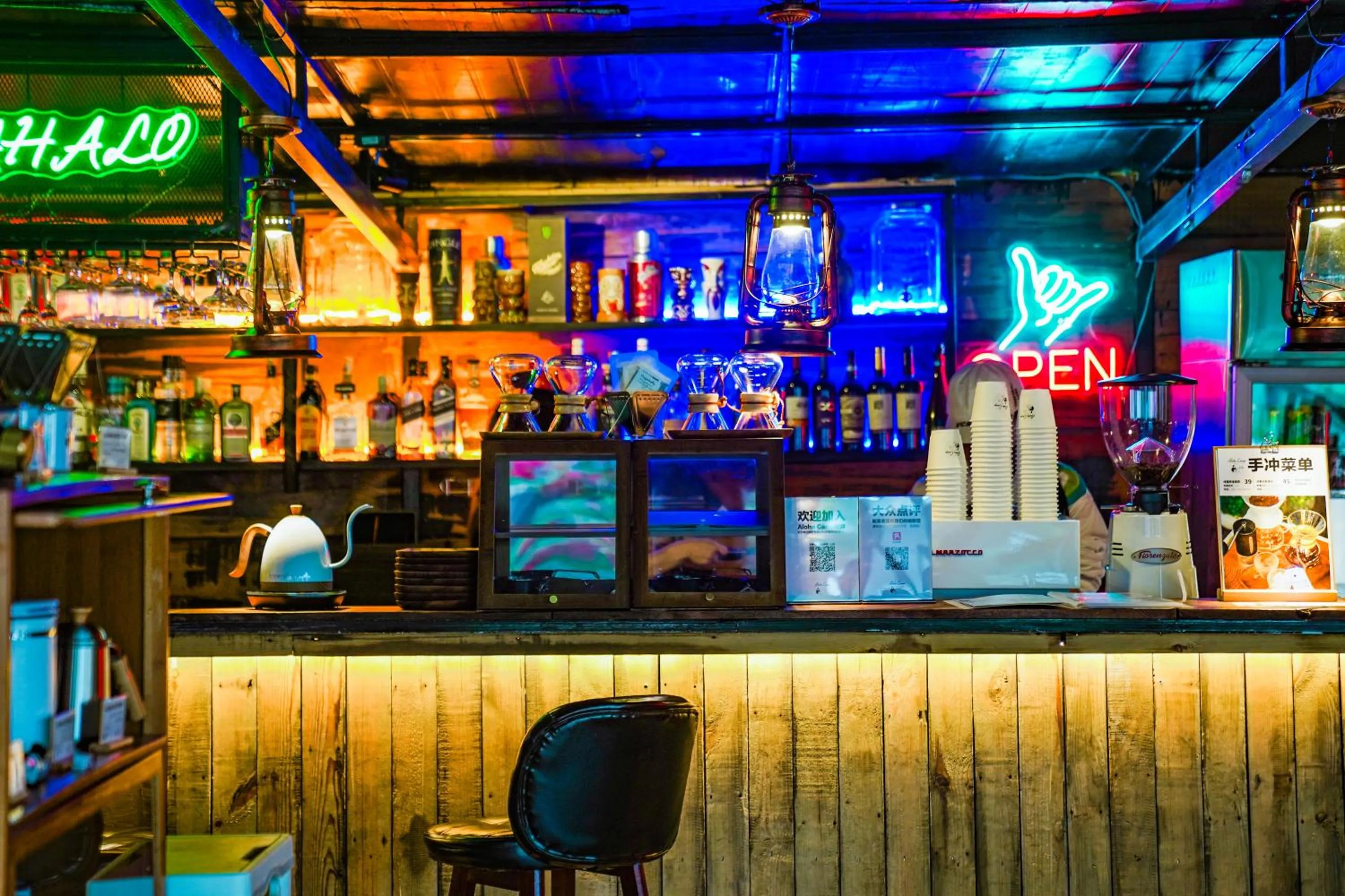 Lounge or bar in Chengdu Flipflop Hostel Poshpacker (Chunxi Road Metro Station)