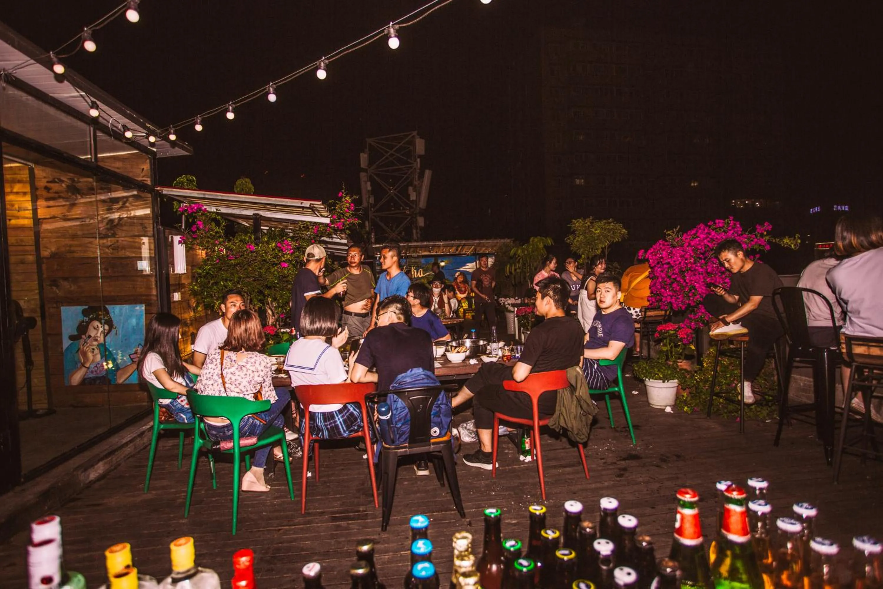 People in Chengdu Flipflop Hostel Poshpacker (Chunxi Road Metro Station)