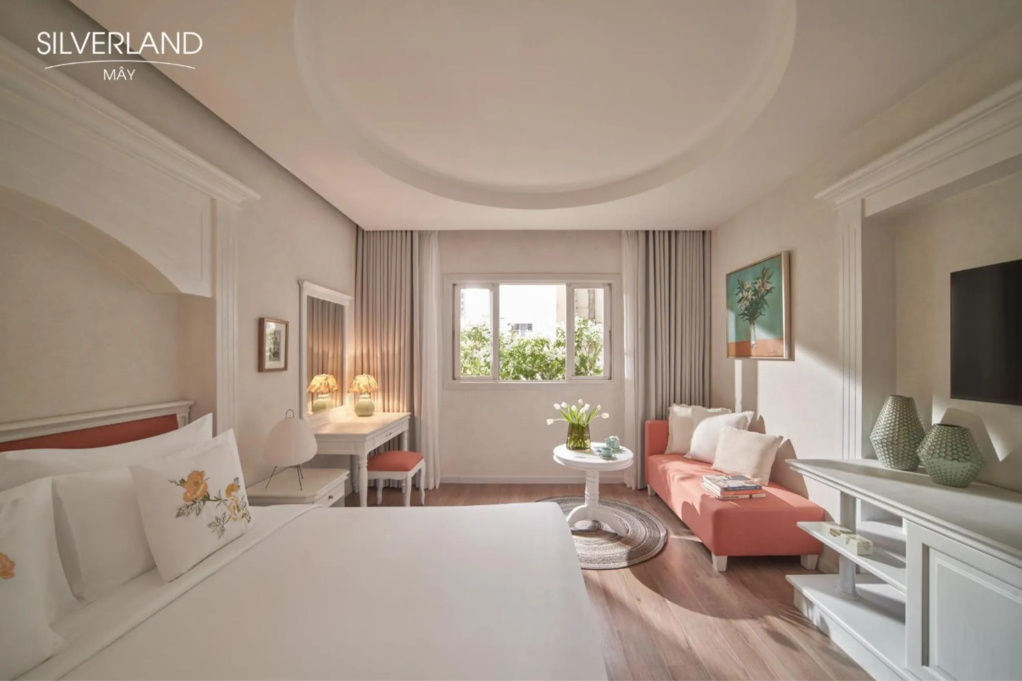 Bed in Silverland Mây Hotel