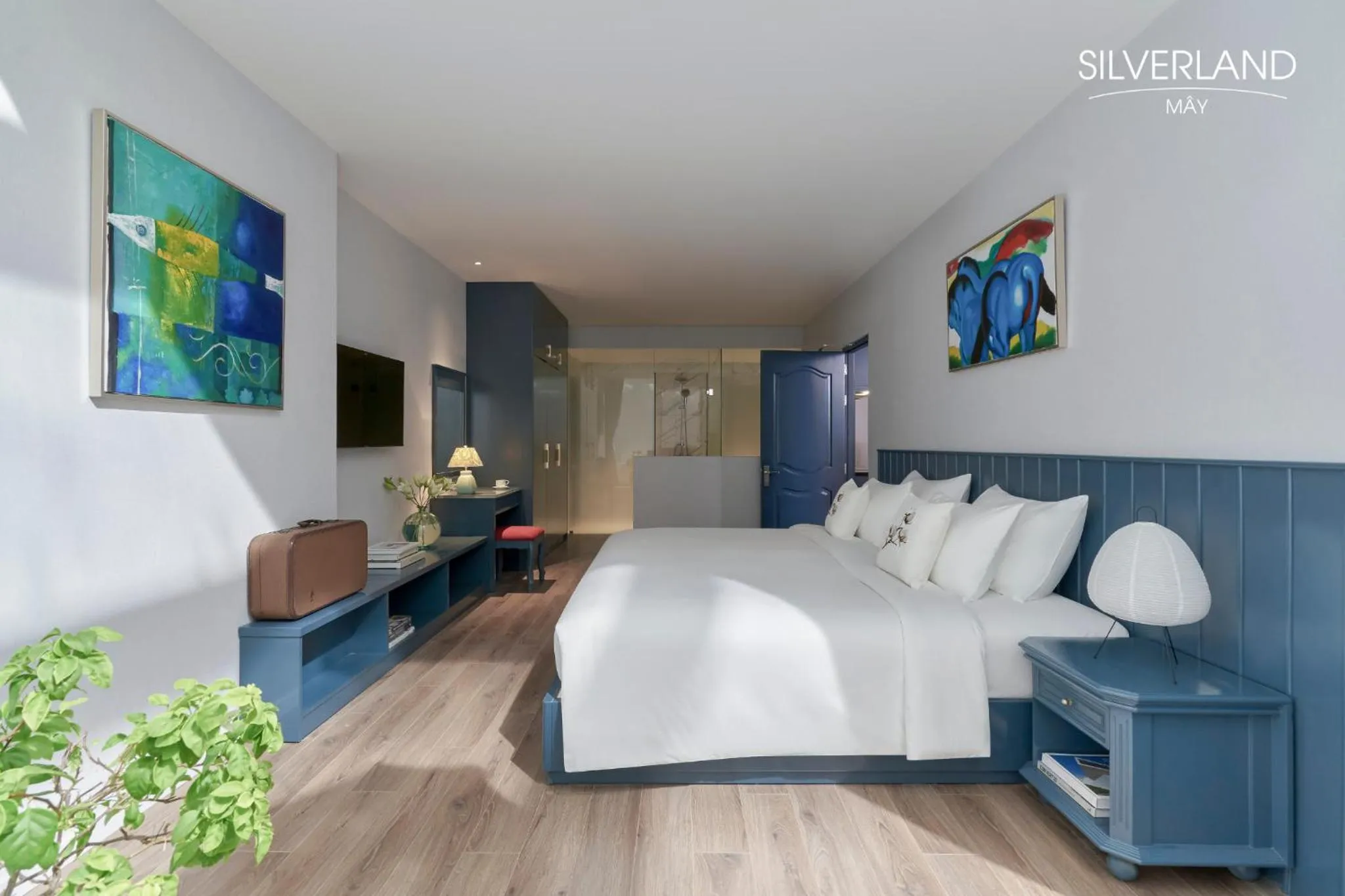 Bed in Silverland Mây Hotel