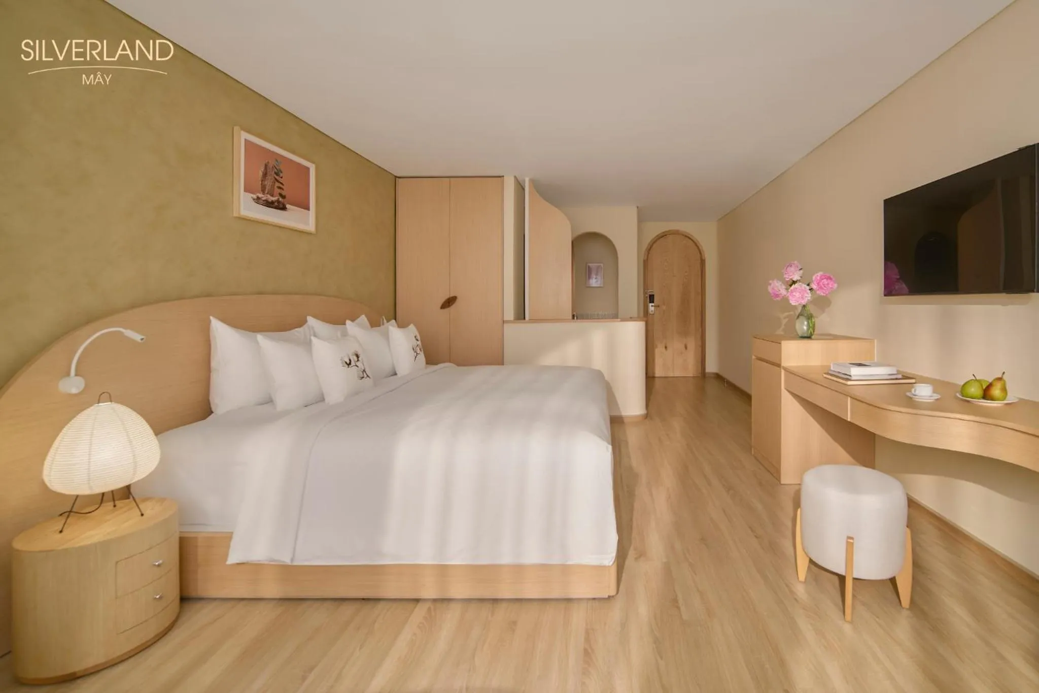 Bed in Silverland Mây Hotel