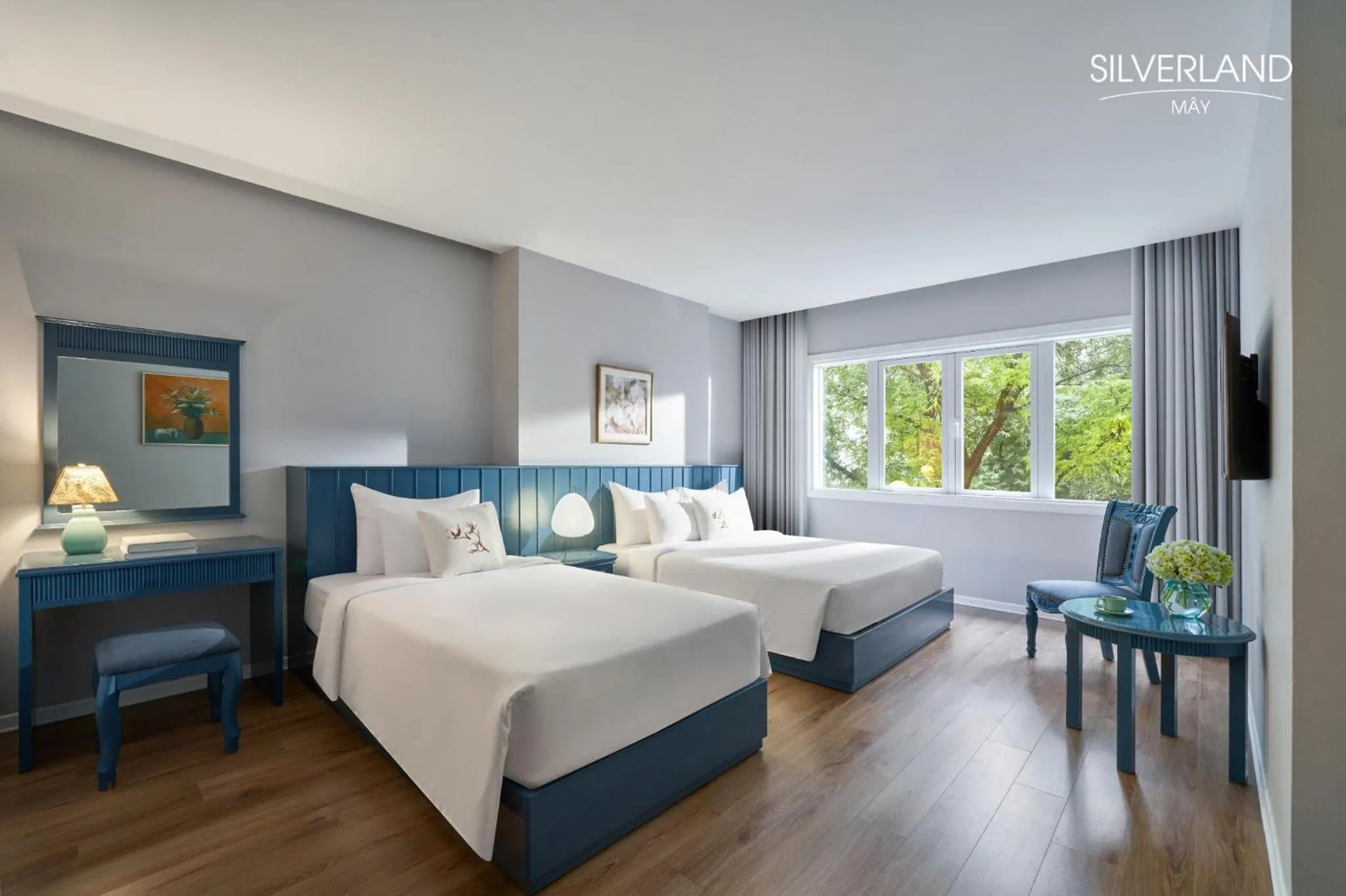 View (from property/room), Bed in Silverland Mây Hotel