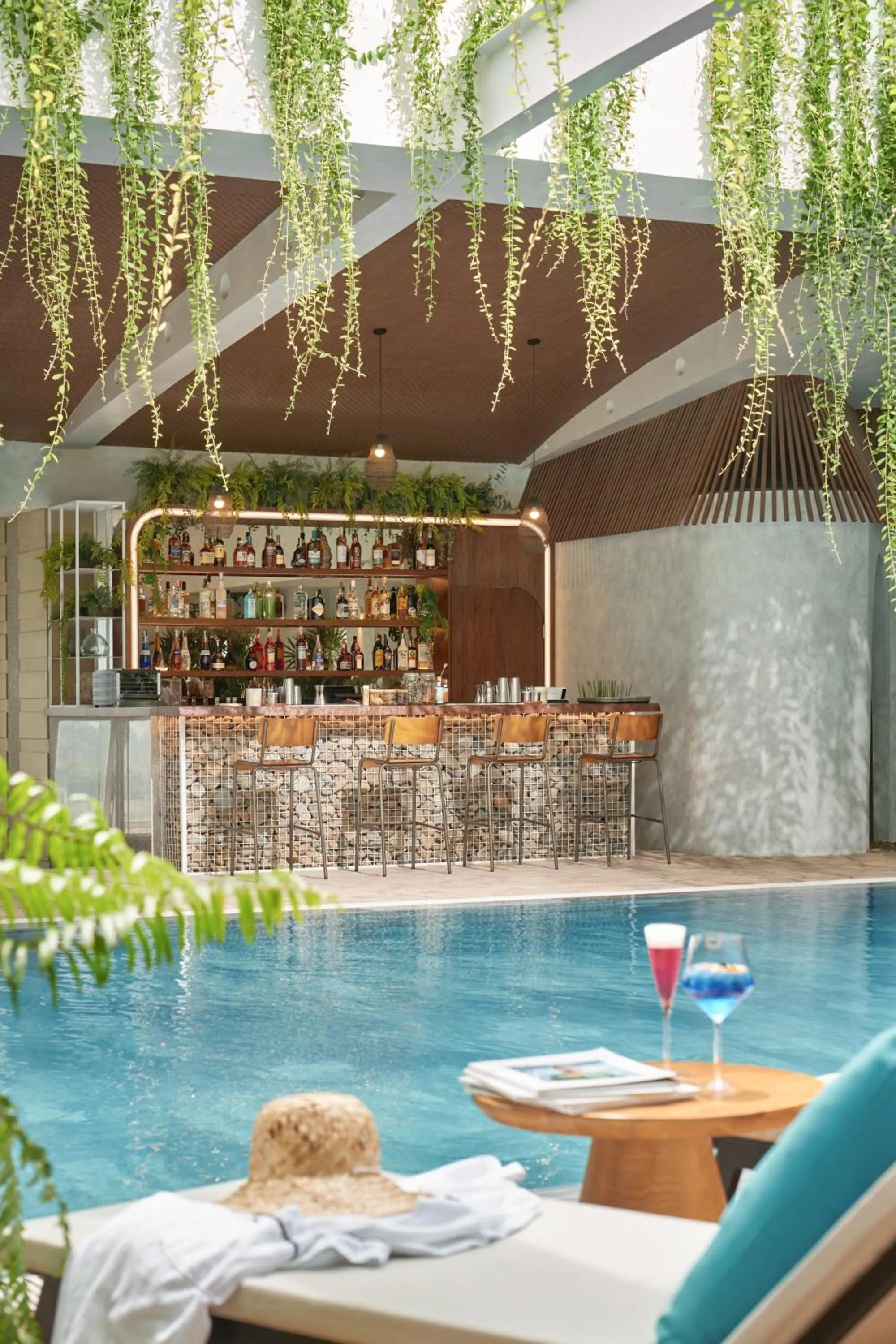 Swimming pool in Silverland Mây Hotel