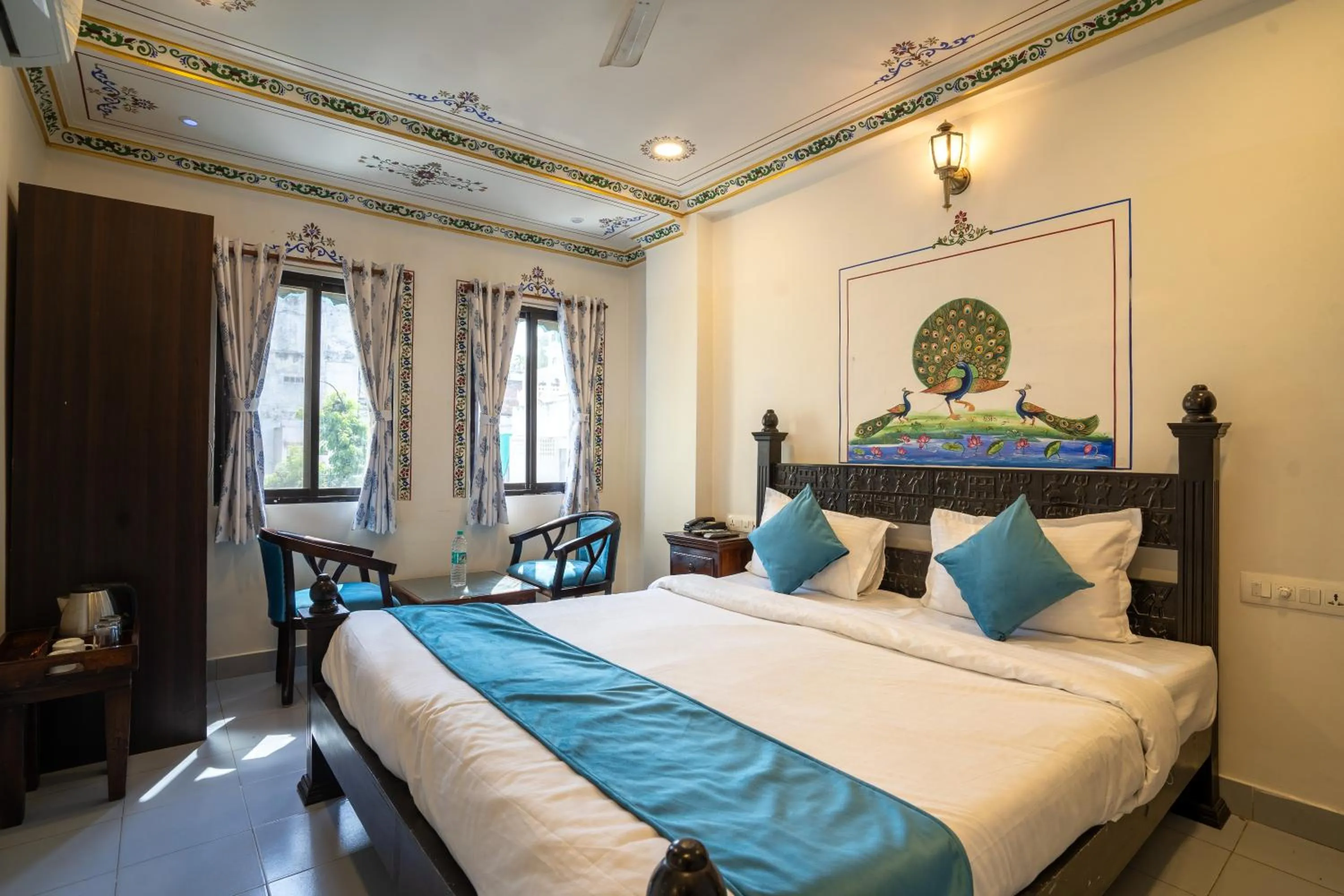 Bedroom, Bed in Storica Stays Panorama Haveli Udaipur