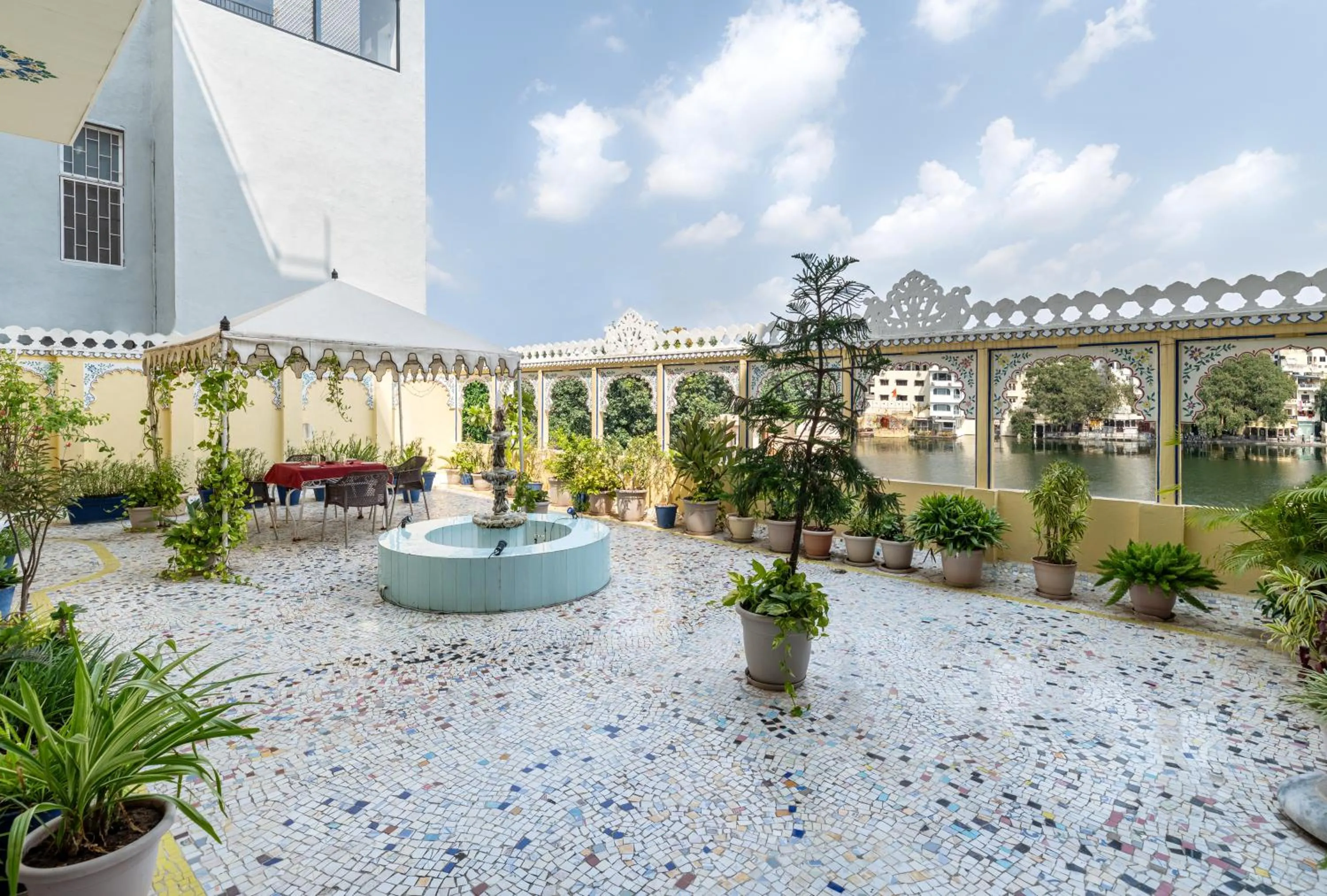 Balcony/Terrace in Storica Stays Panorama Haveli Udaipur
