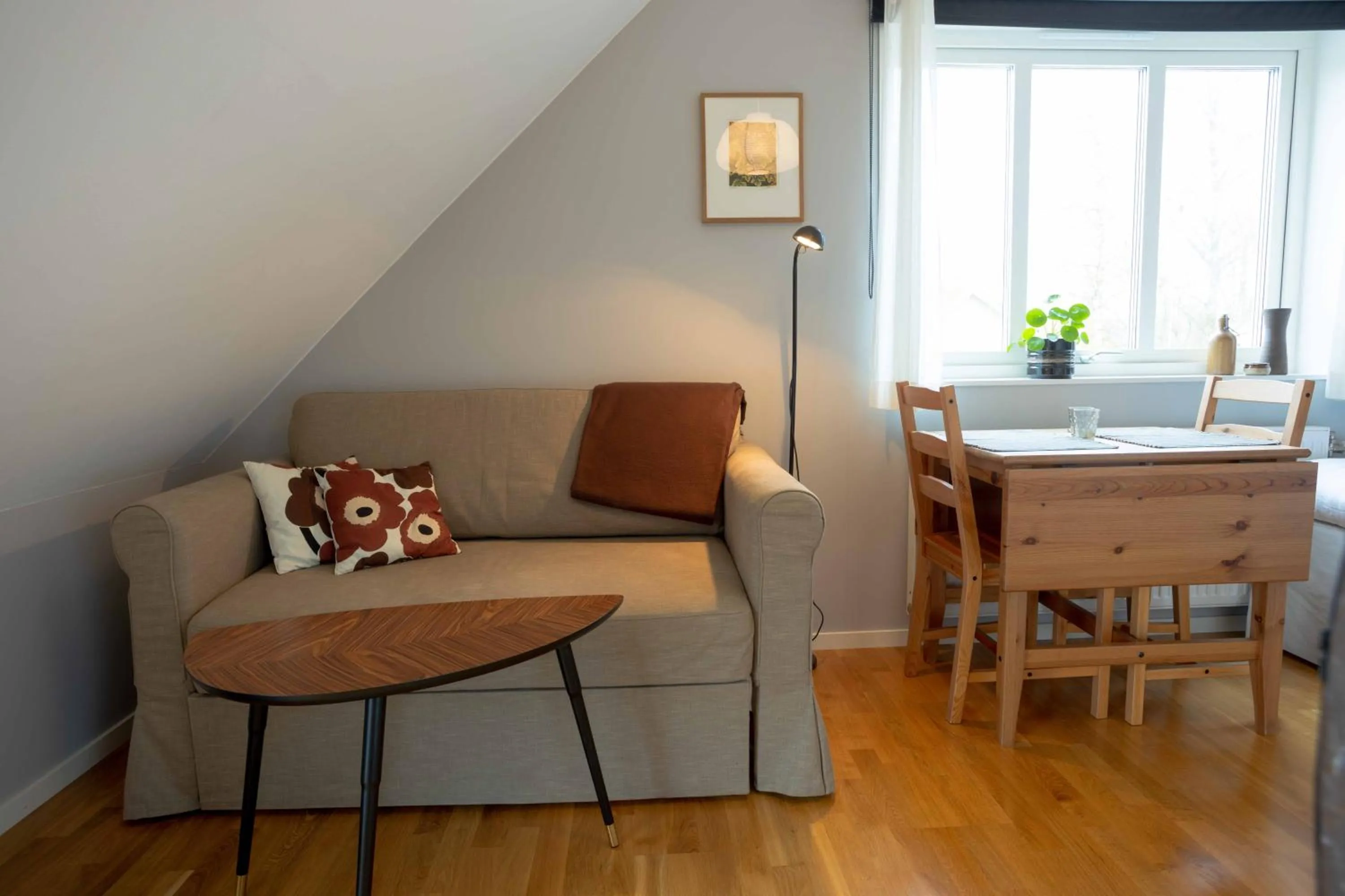 Living room in Ljungs Fem Rum