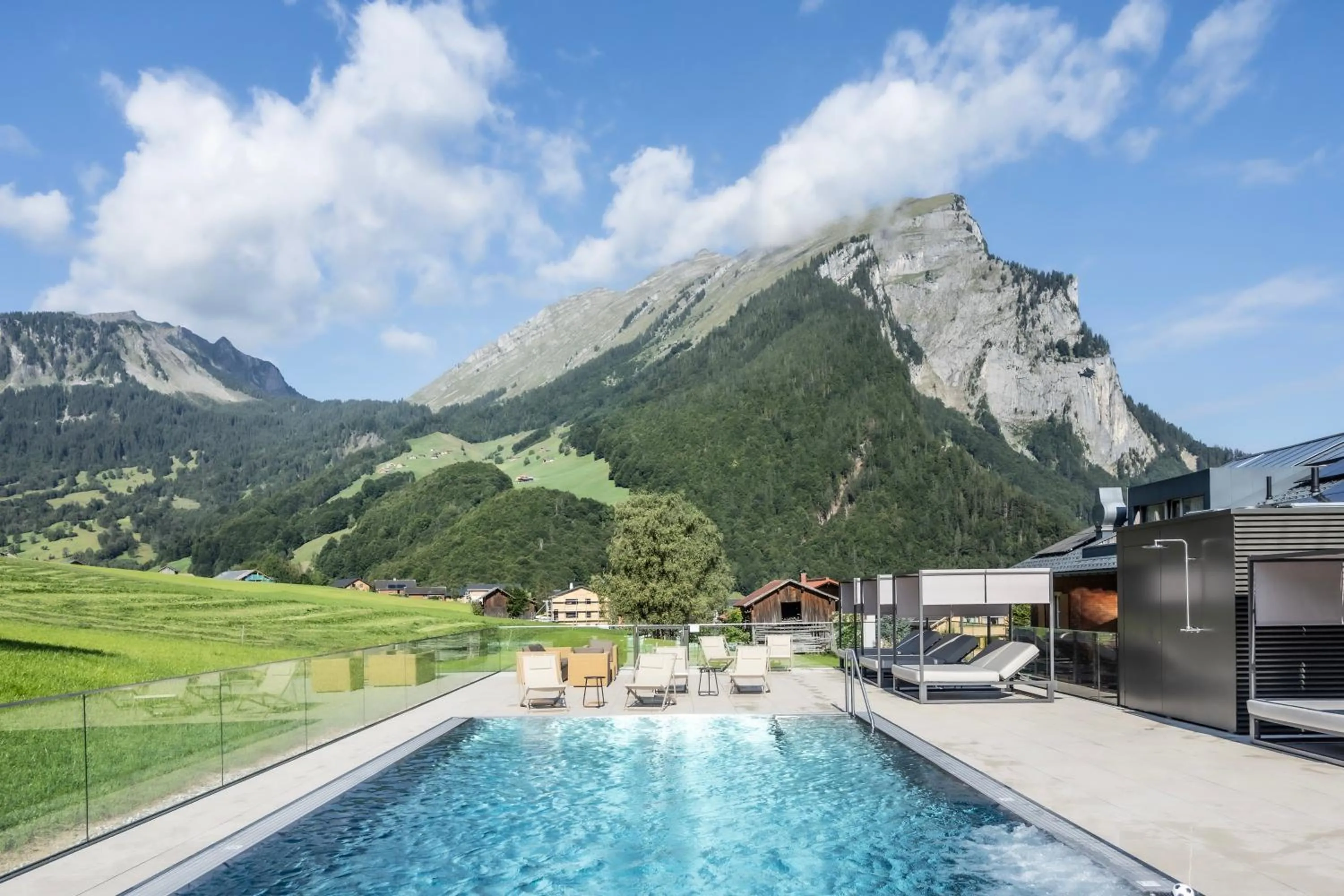 Swimming pool in Alpen Hotel Post