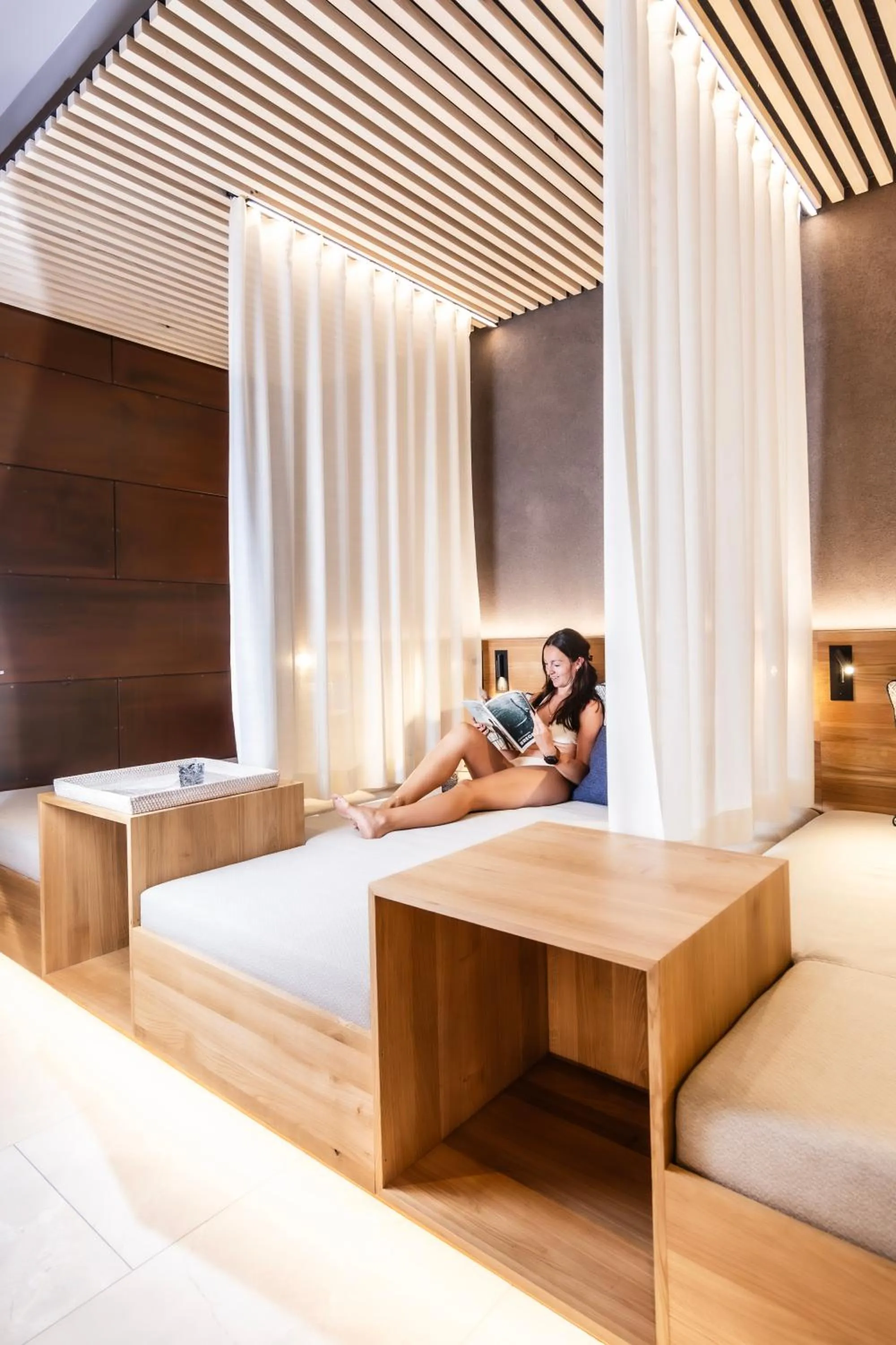 Sauna, Bed in Alpen Hotel Post