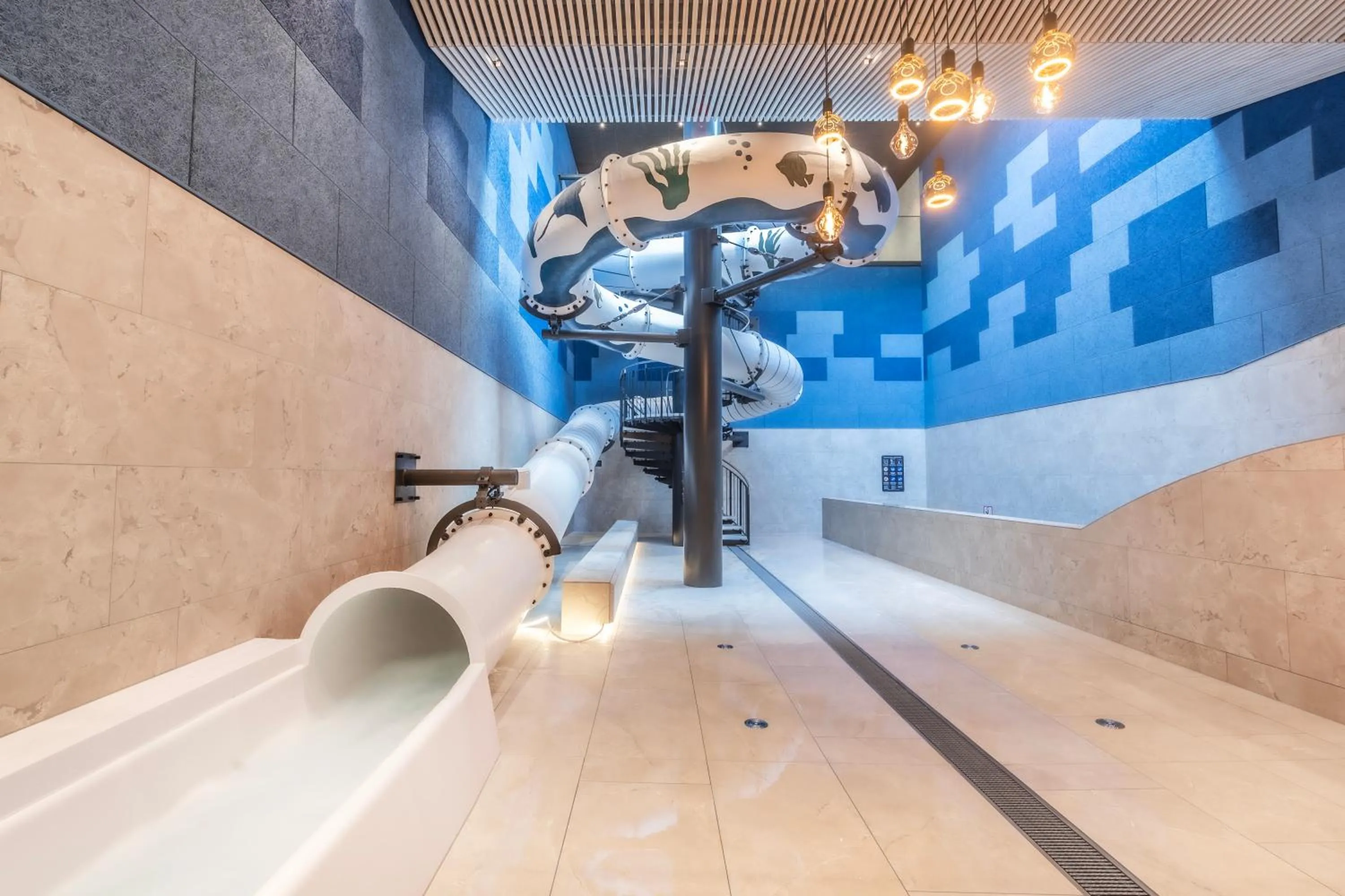 Aqua park in Alpen Hotel Post