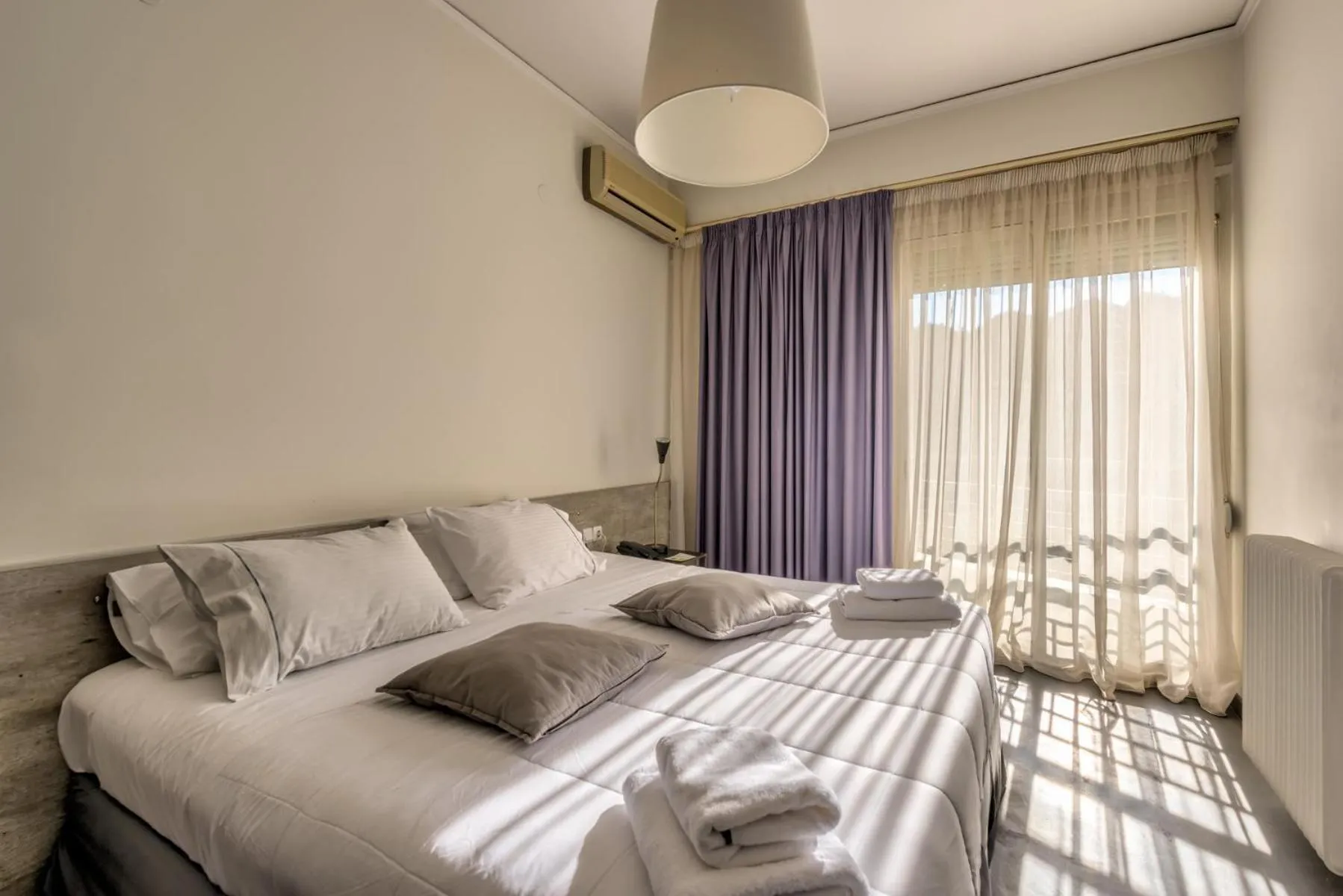 Bedroom, Bed in Alexios Hotel