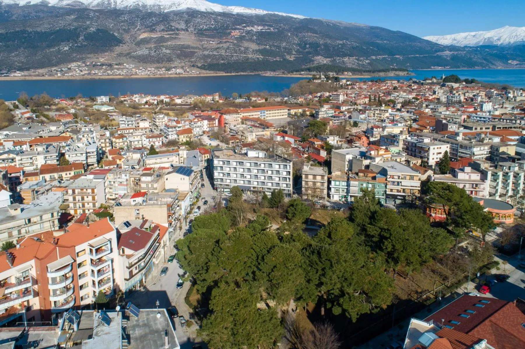 Bird's eye view in Alexios Hotel
