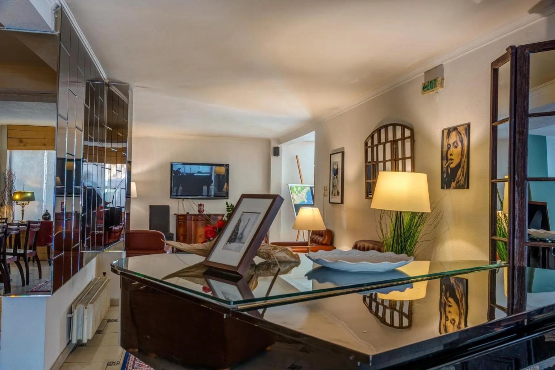 Living room in Alexios Hotel