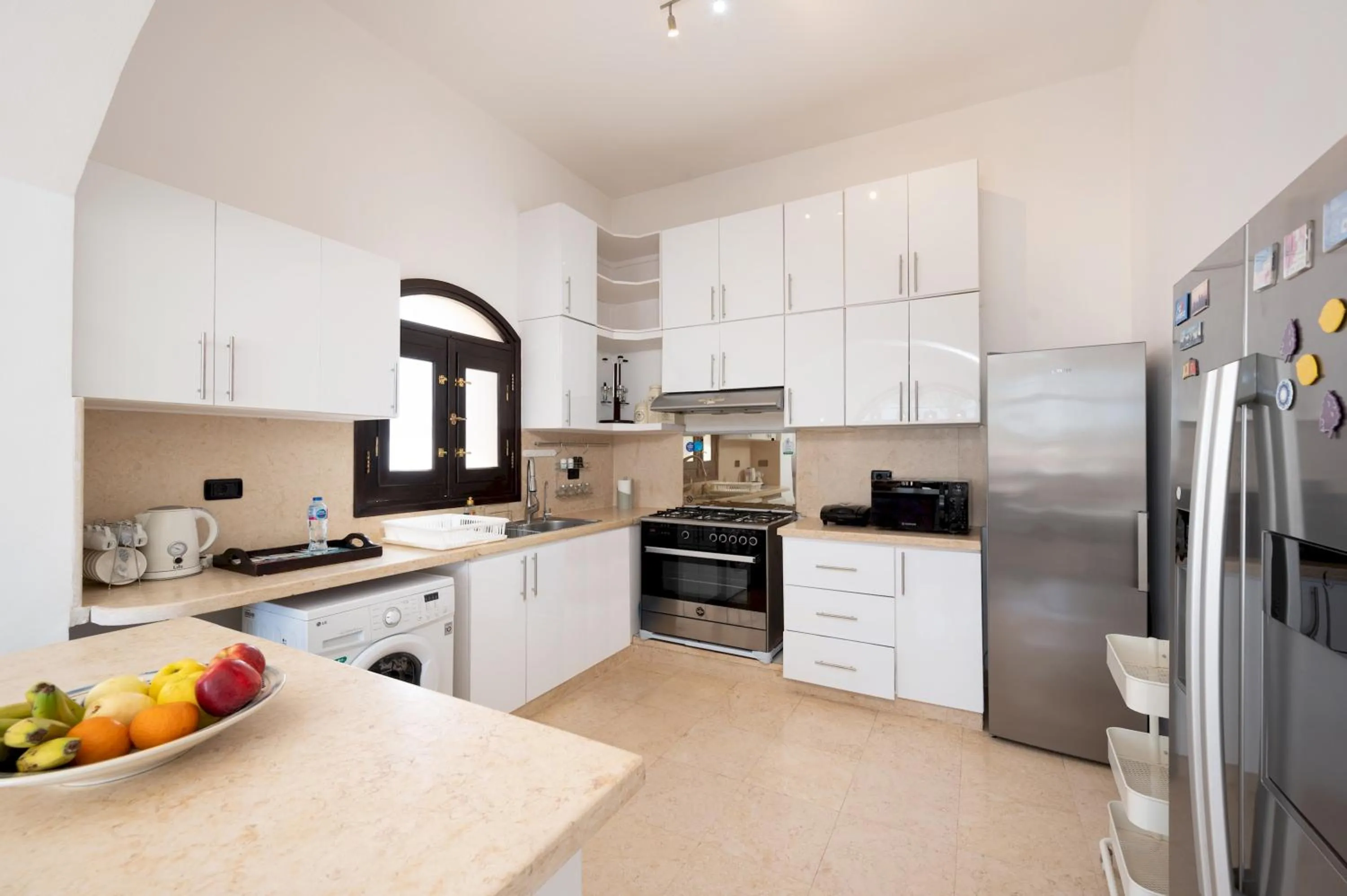 Kitchen or kitchenette in VESTA - El Gouna Residence