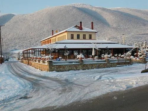 Facade/entrance in Hotel Kapsalis