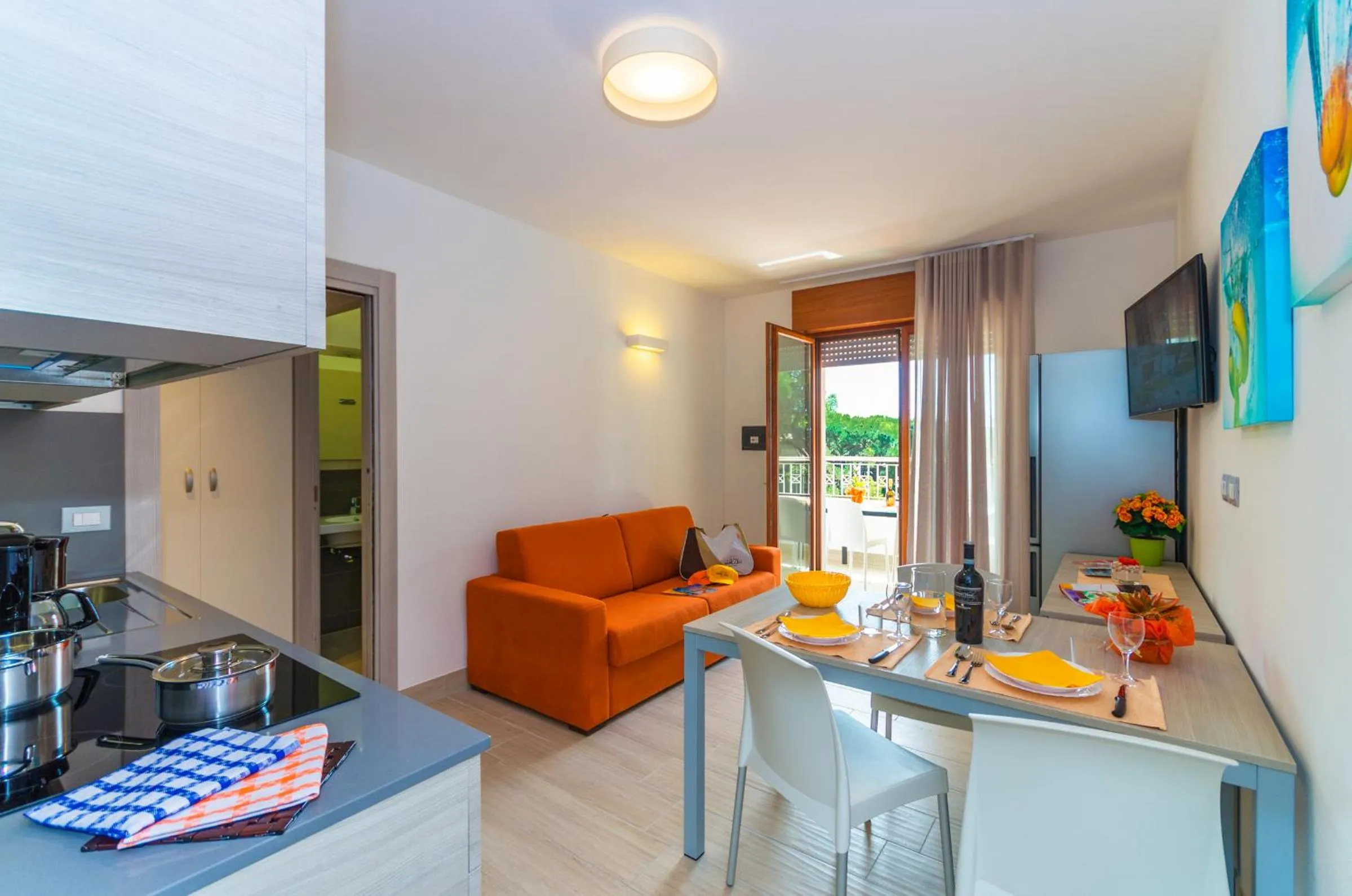 Balcony/Terrace in Villaggio Mare Blu