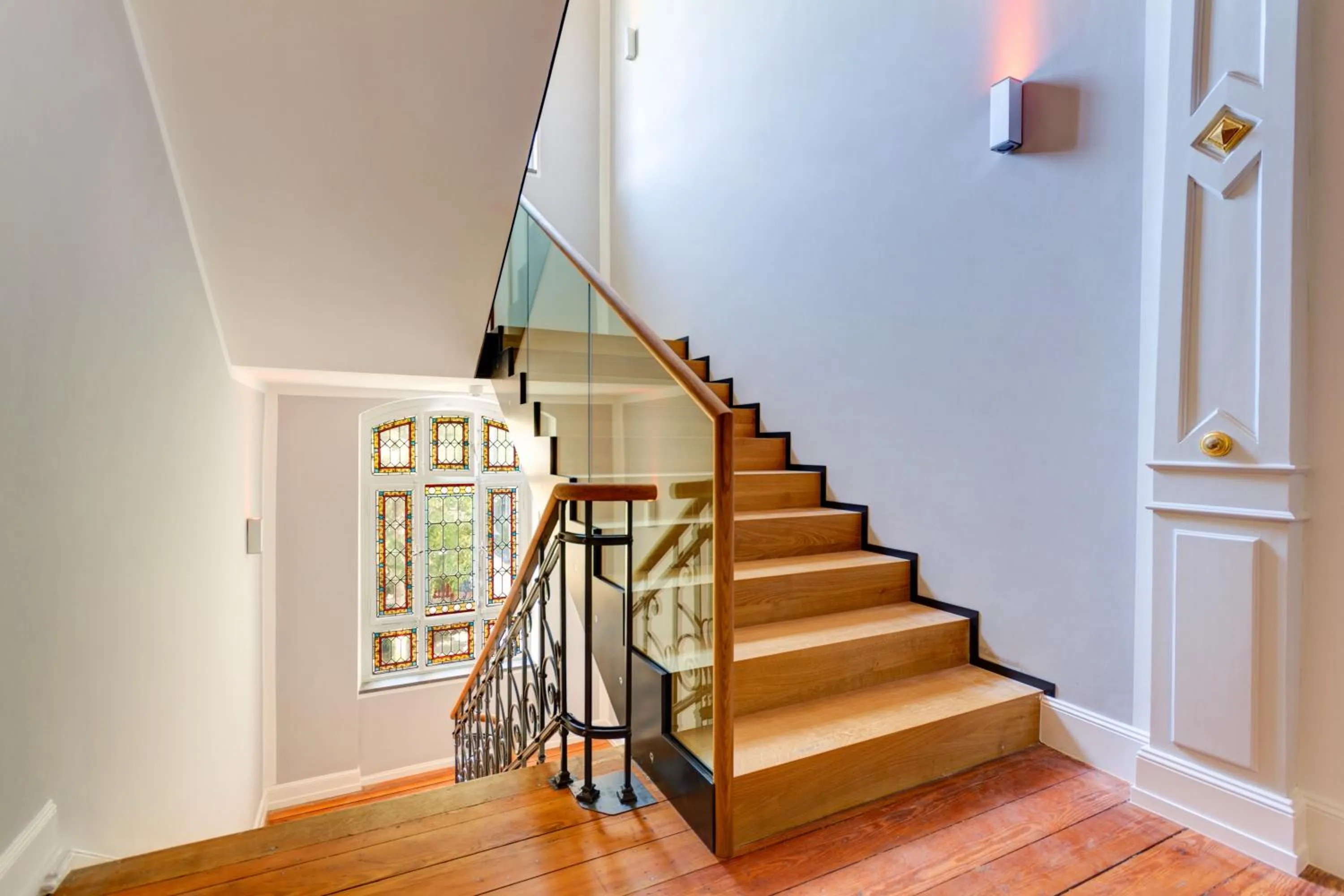 Decorative detail in Qube Hotel Bergheim