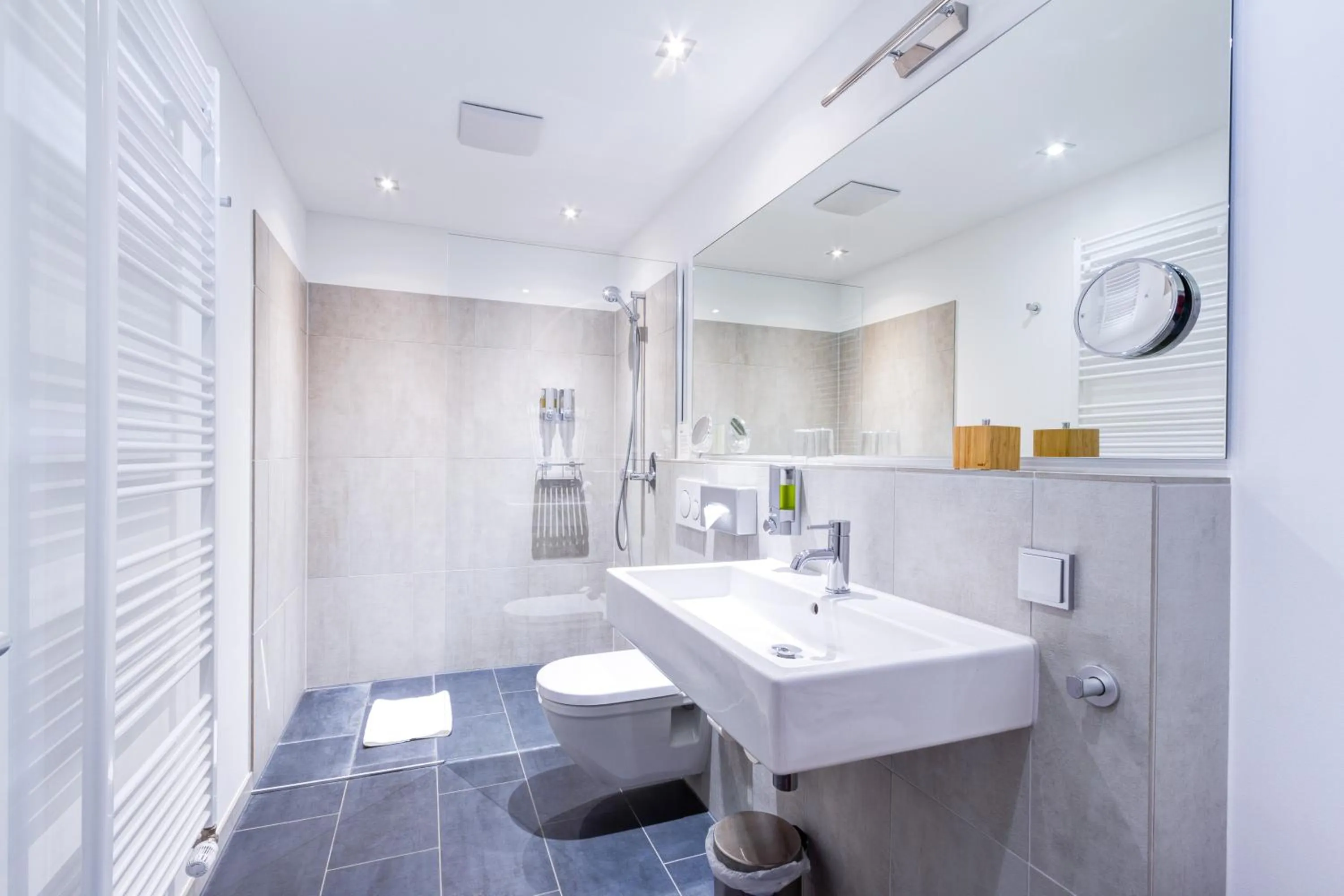 Bathroom in Qube Hotel Bergheim