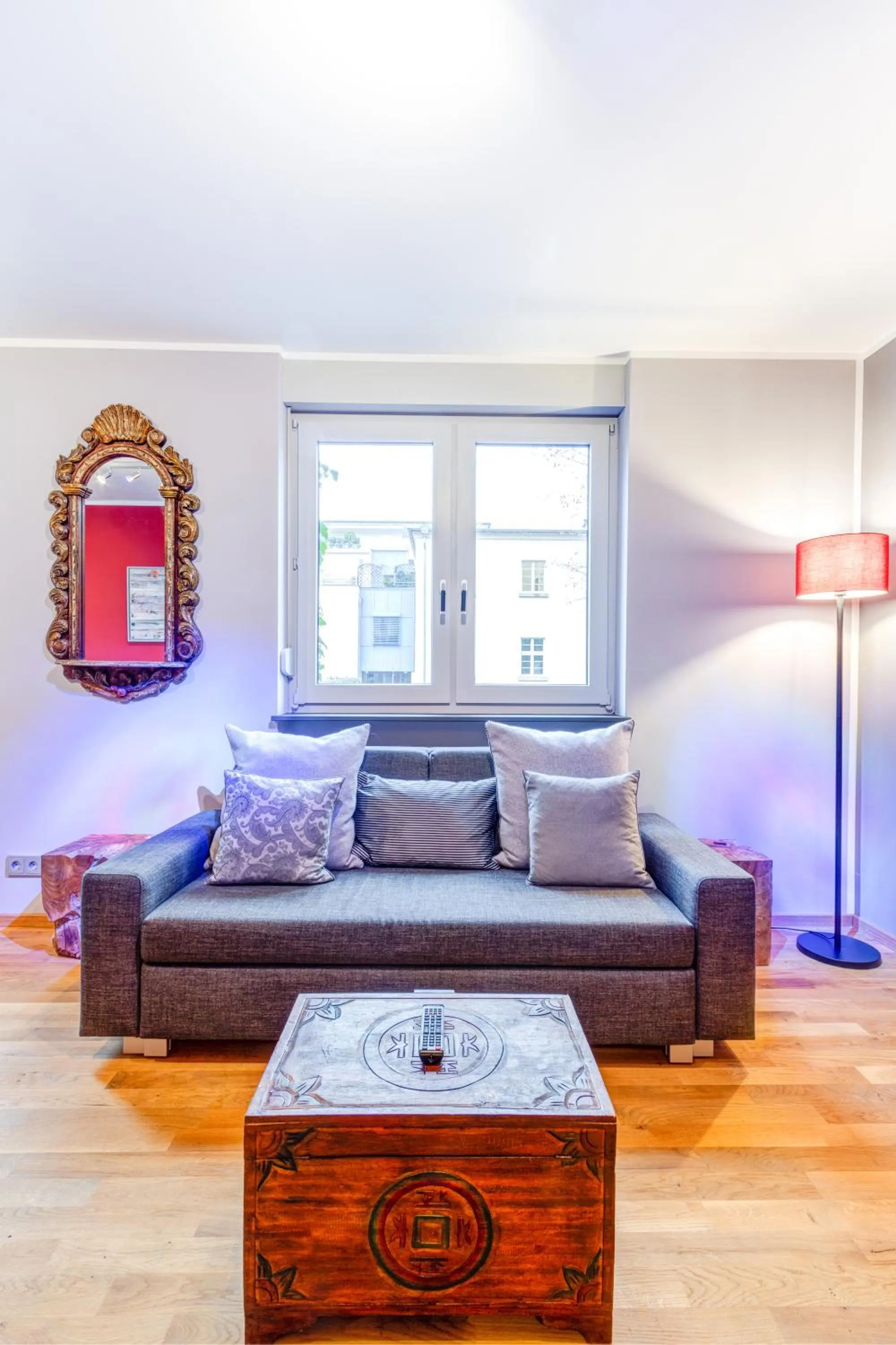 Living room in Qube Hotel Bergheim