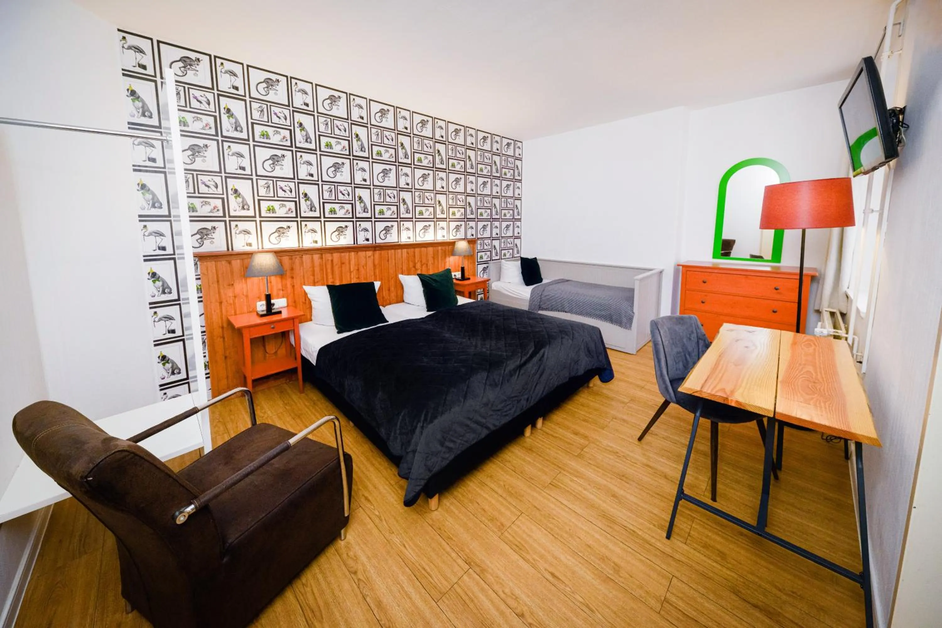 Bed in Old Town Hotel