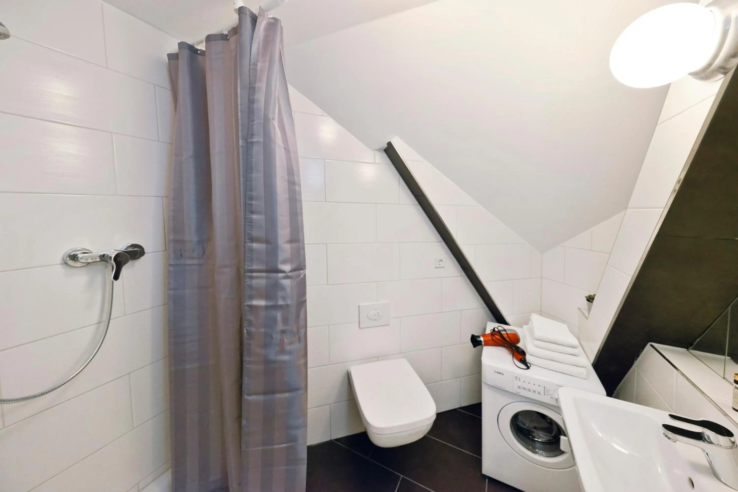 Bathroom in Old Town Hotel