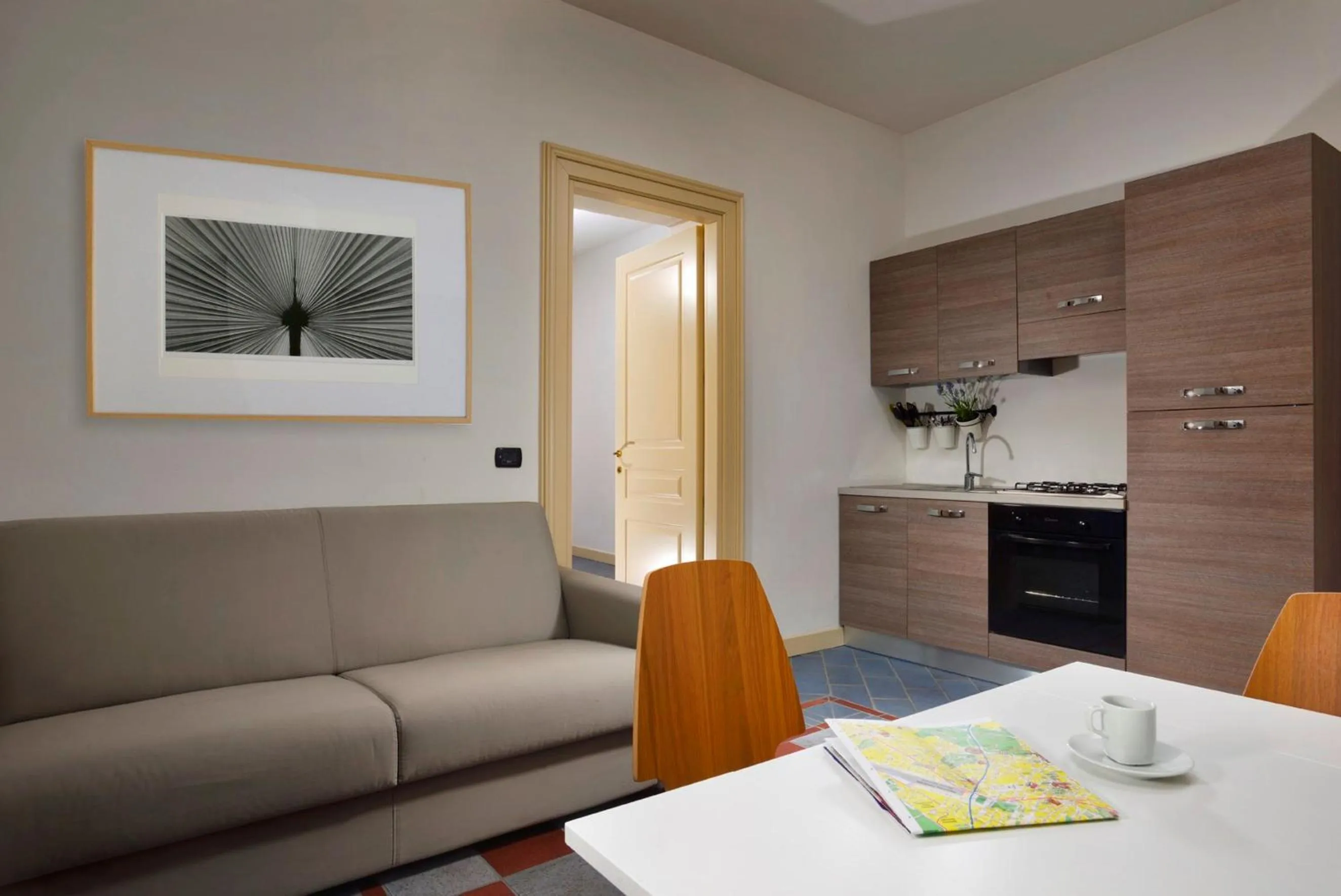 Kitchen or kitchenette in Roma Resort Termini