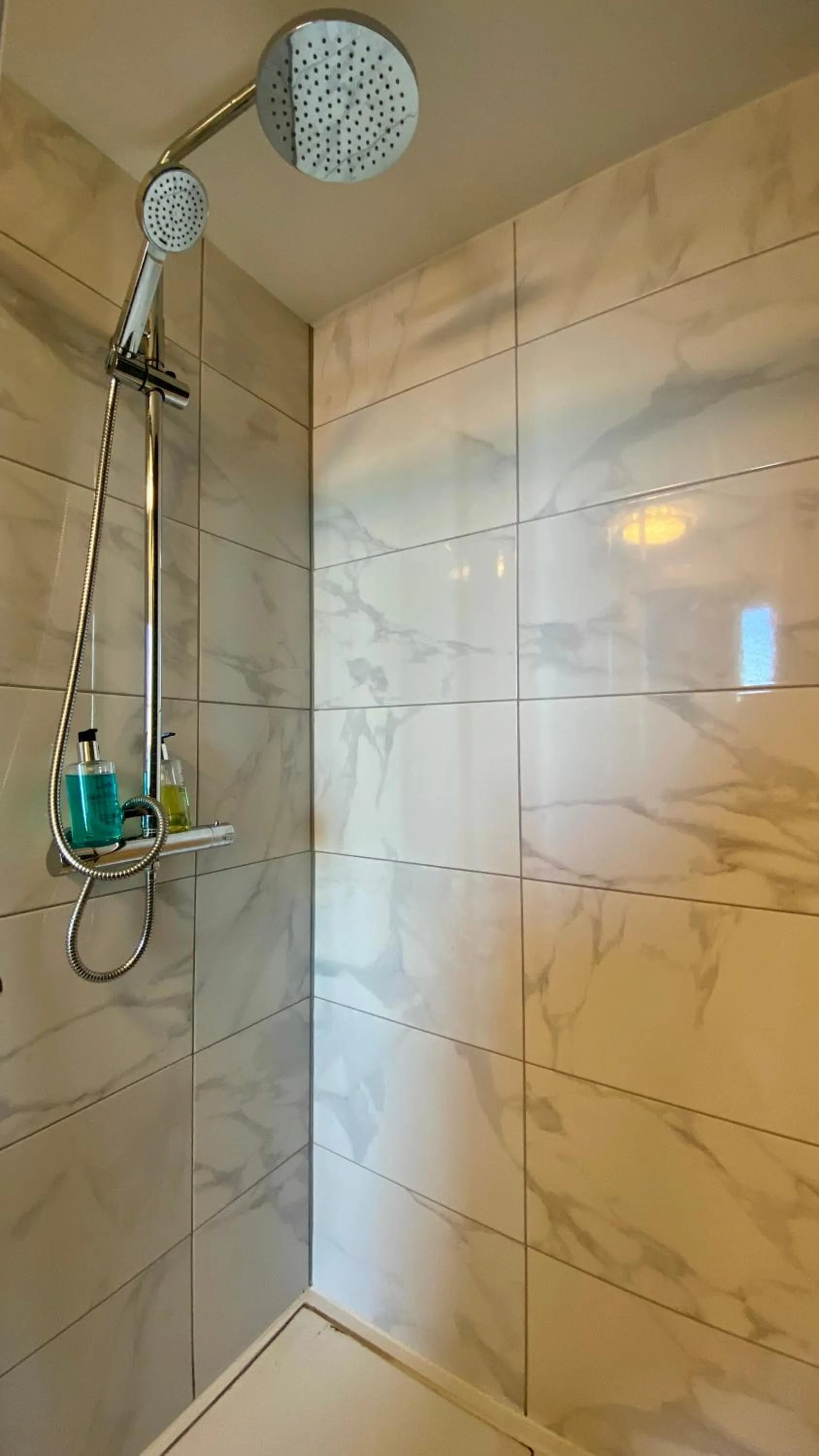 Shower in The Fairhaven Hotel