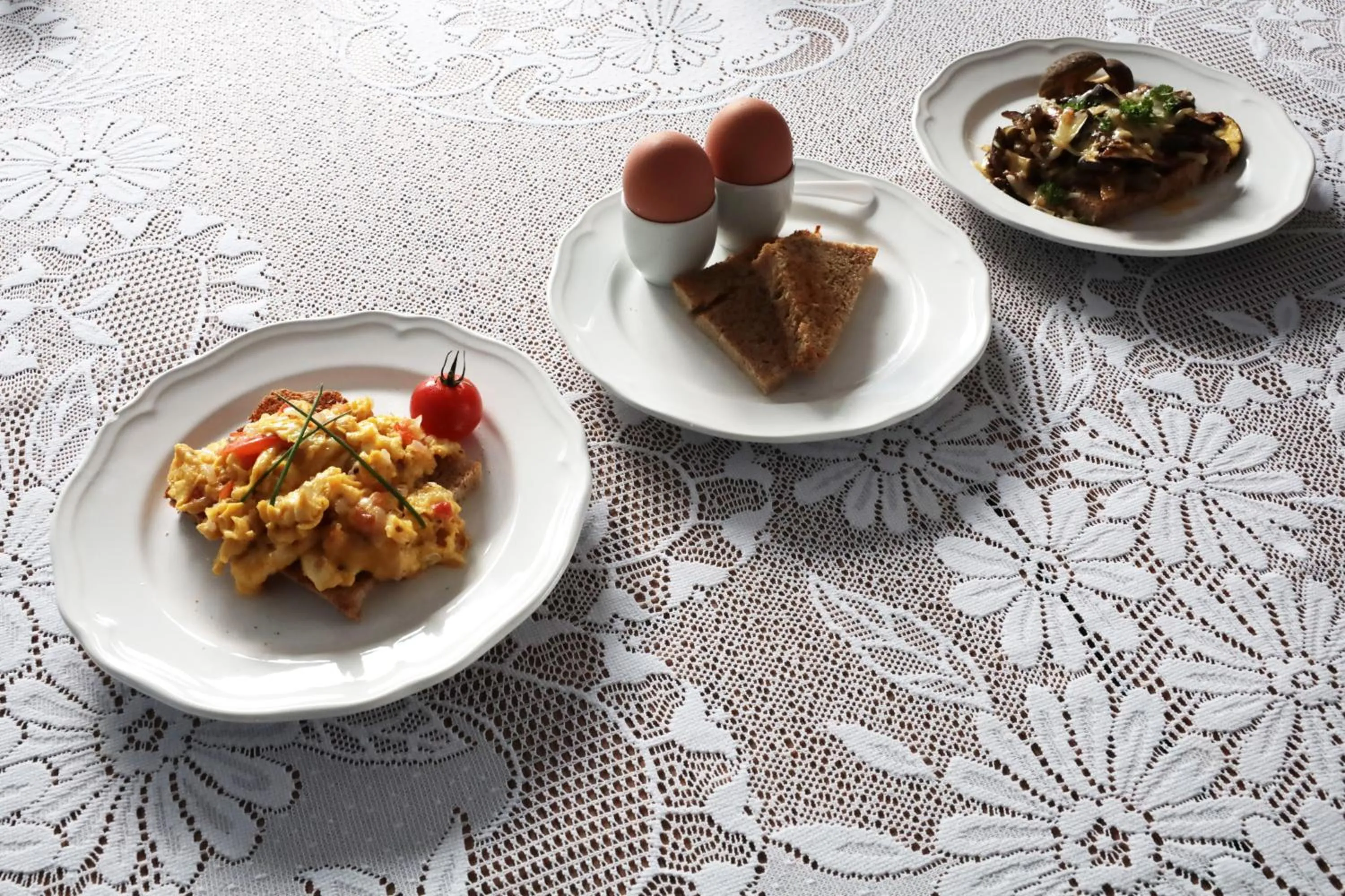 Food close-up in B&B Porcini