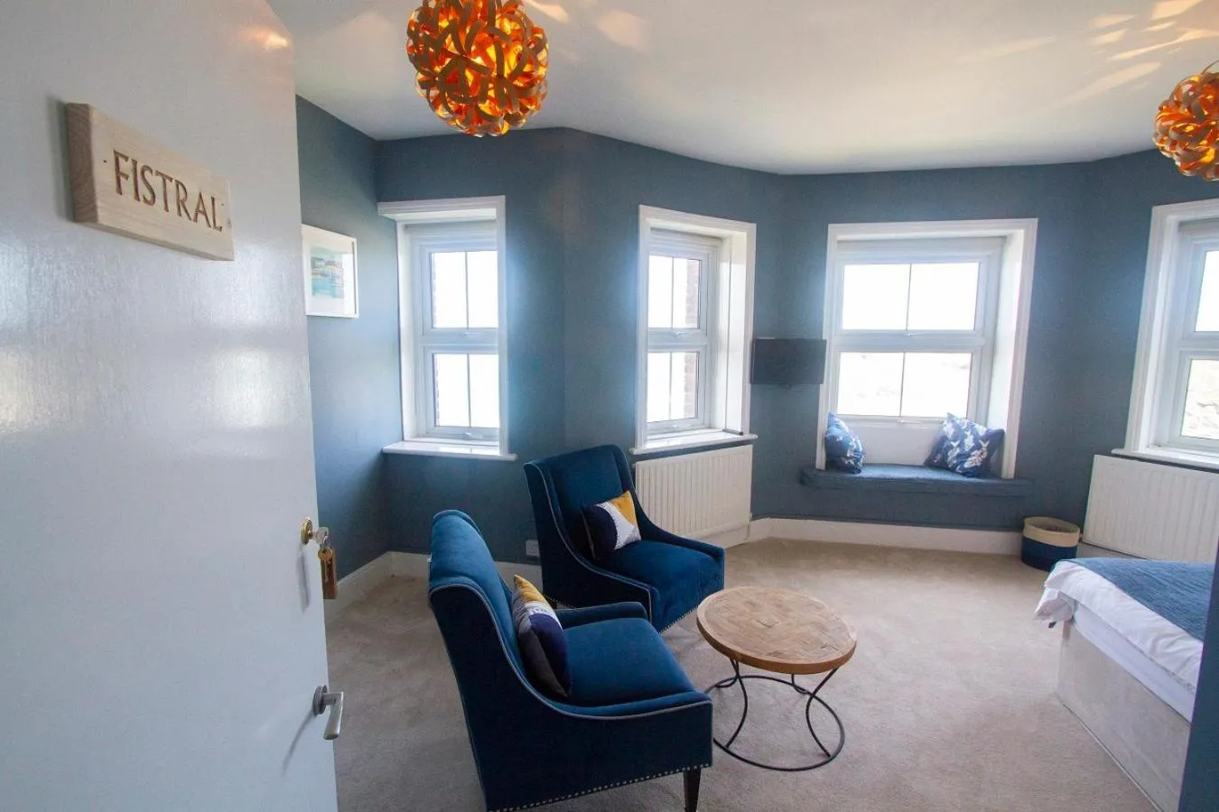 Seating area in Cliff House