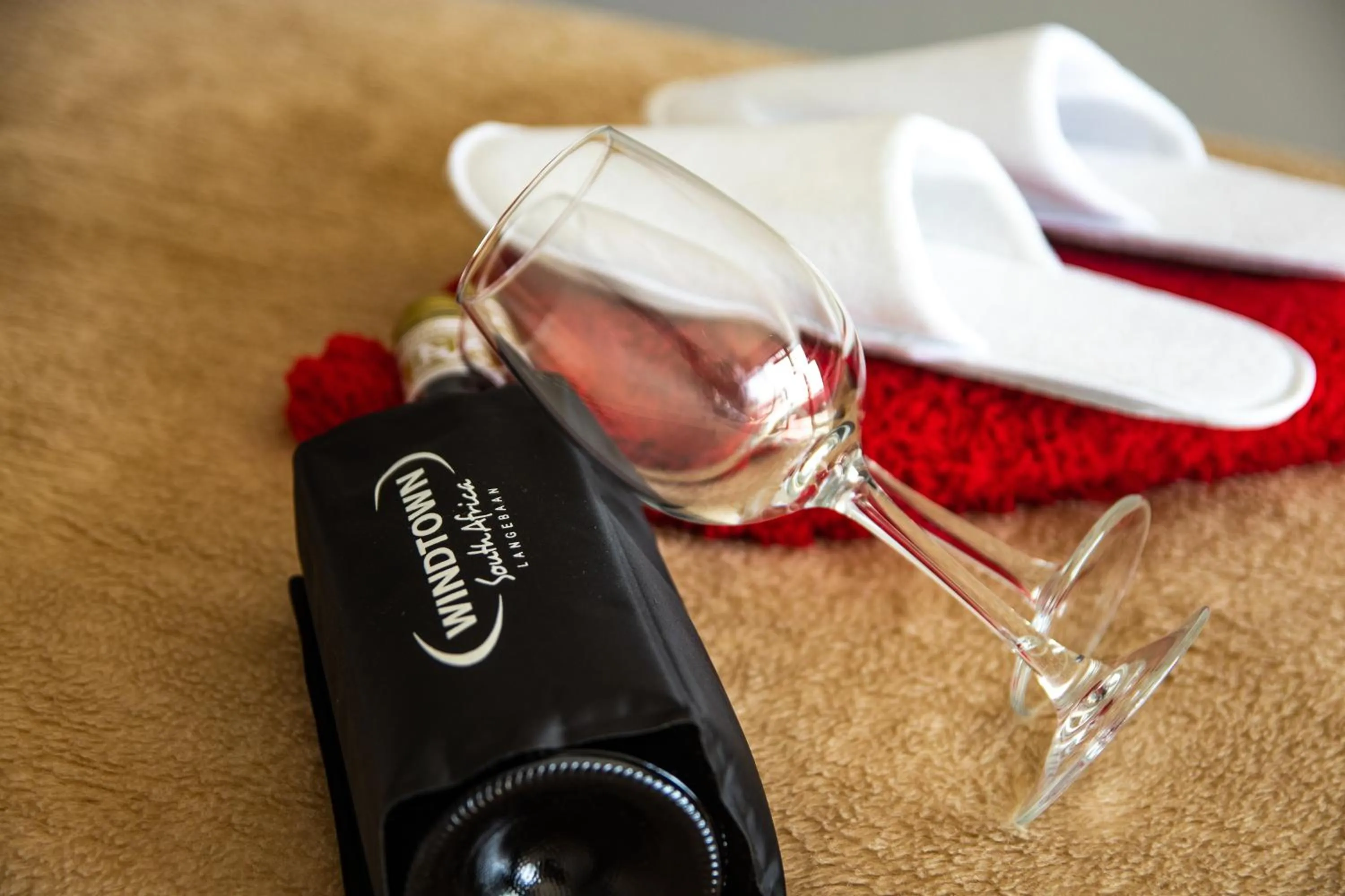 Bed in Windtown Lagoon Hotel