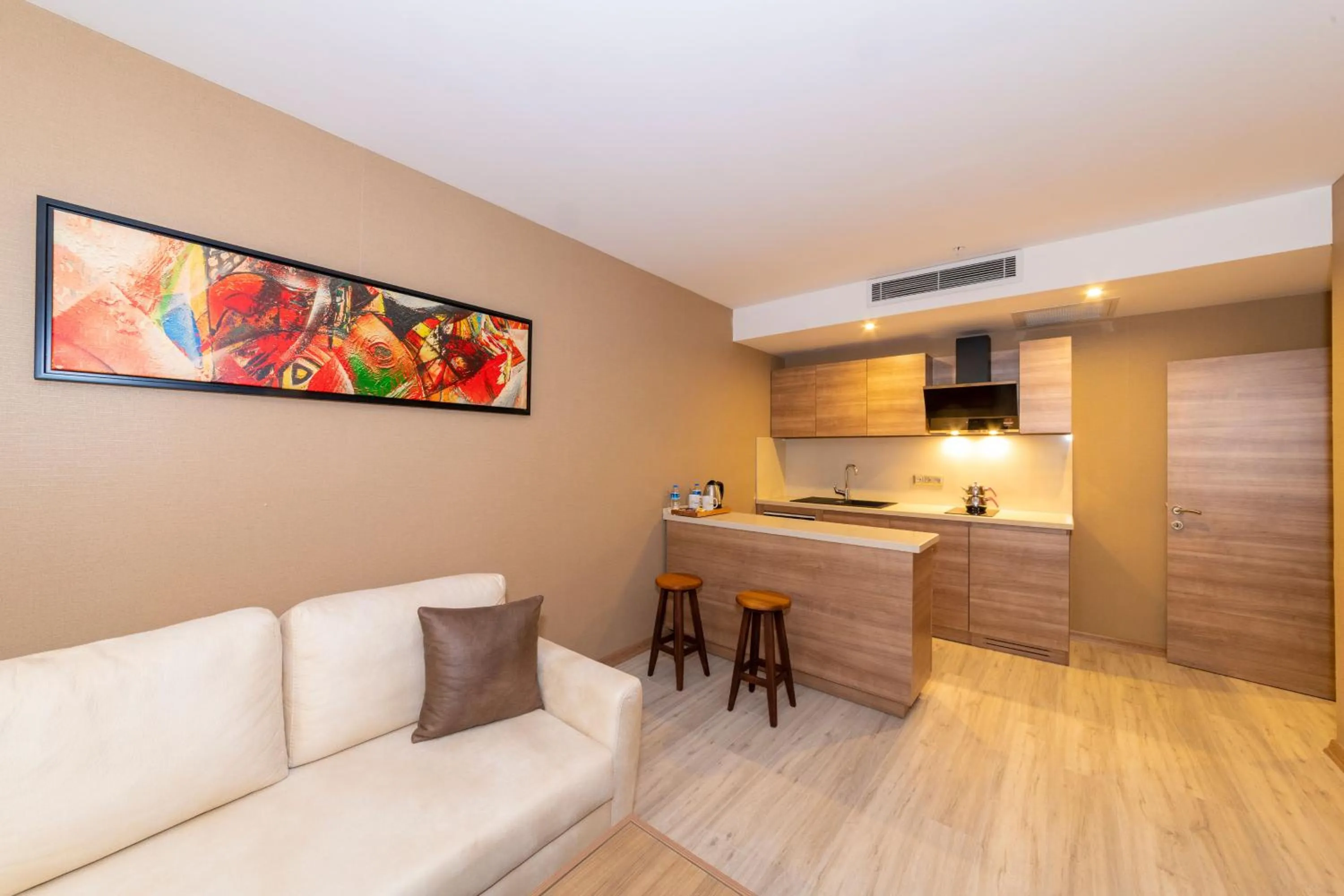 Kitchen or kitchenette in 38 Hotel