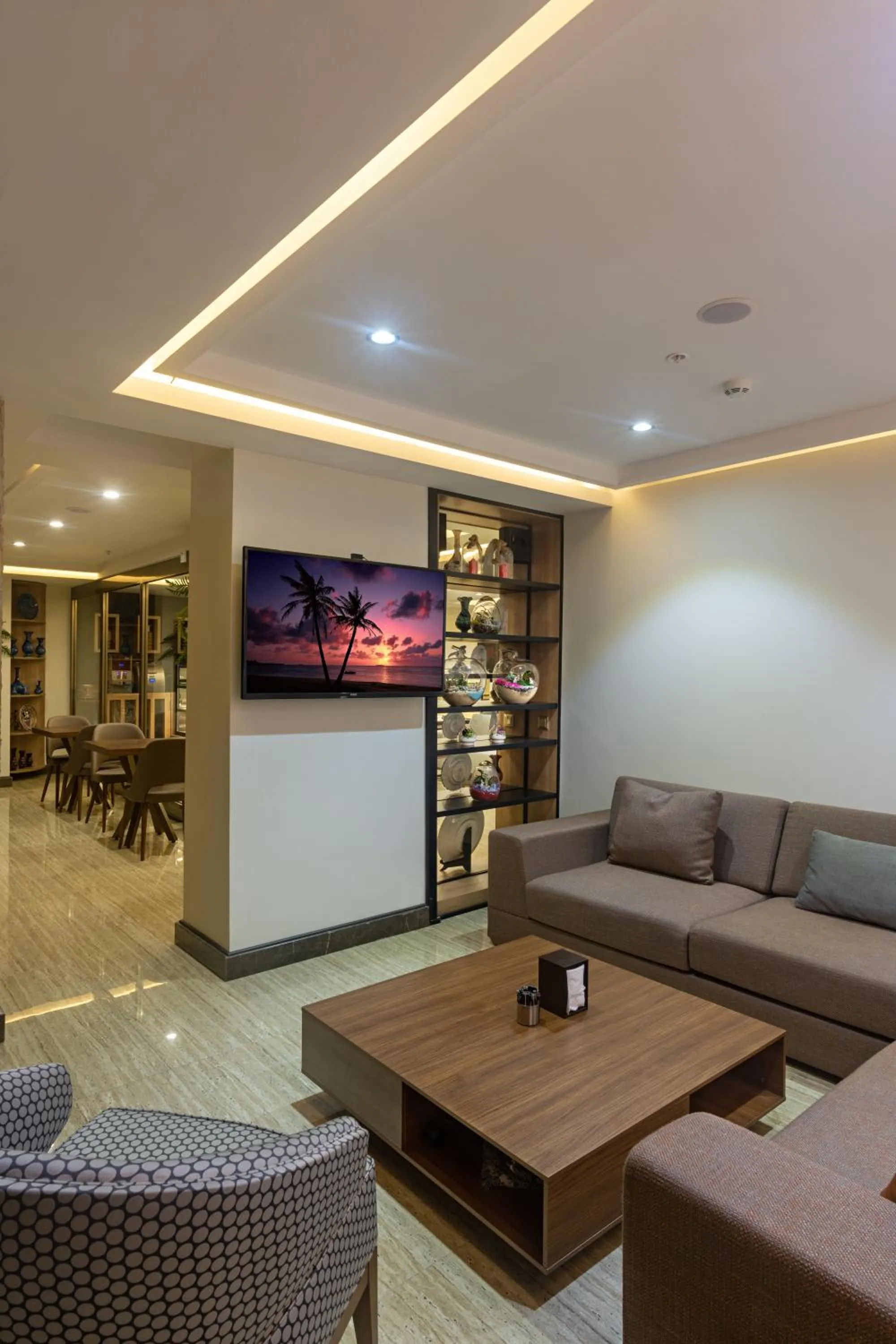 Lobby or reception in 38 Hotel