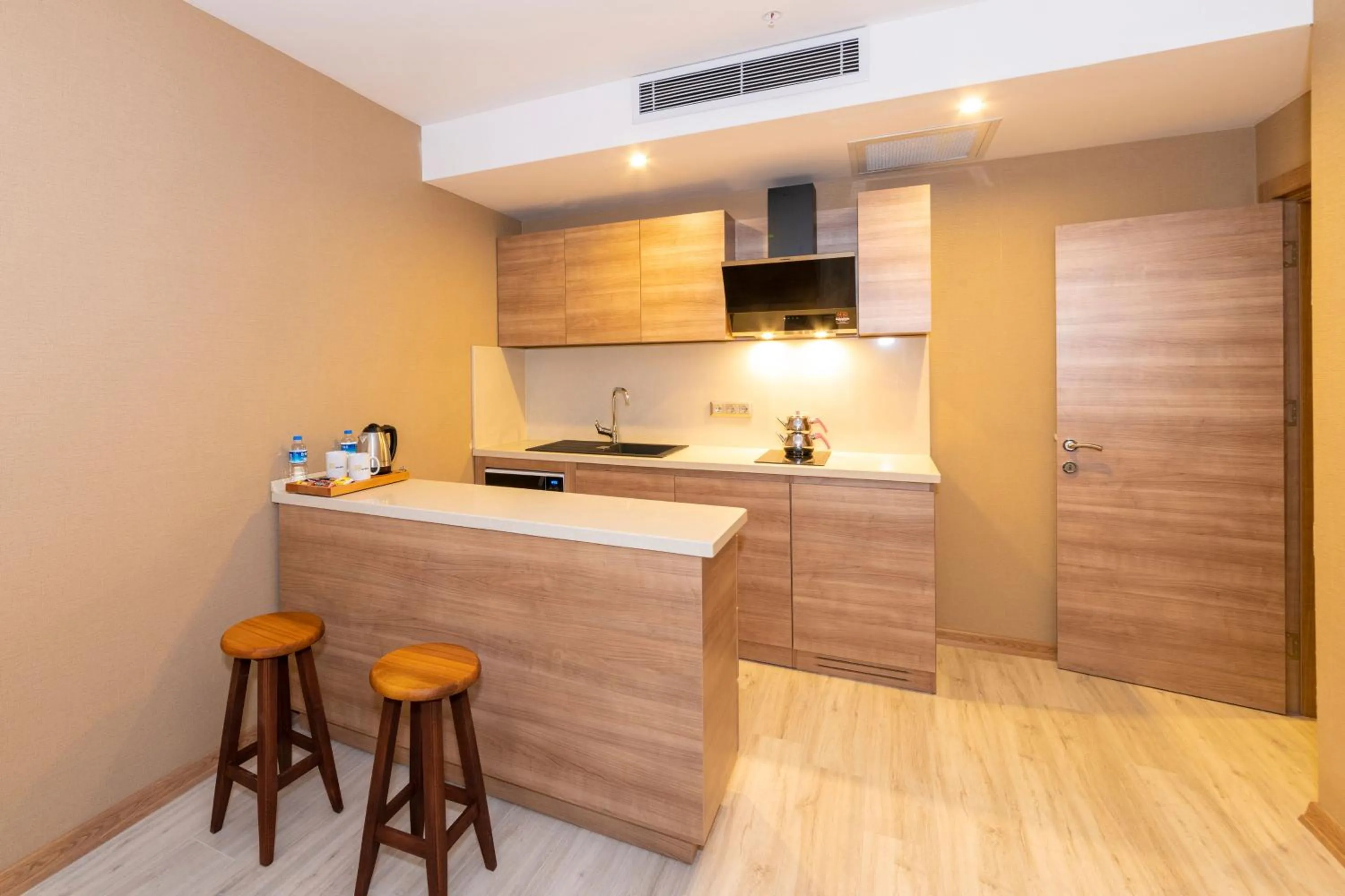 Kitchen or kitchenette in 38 Hotel