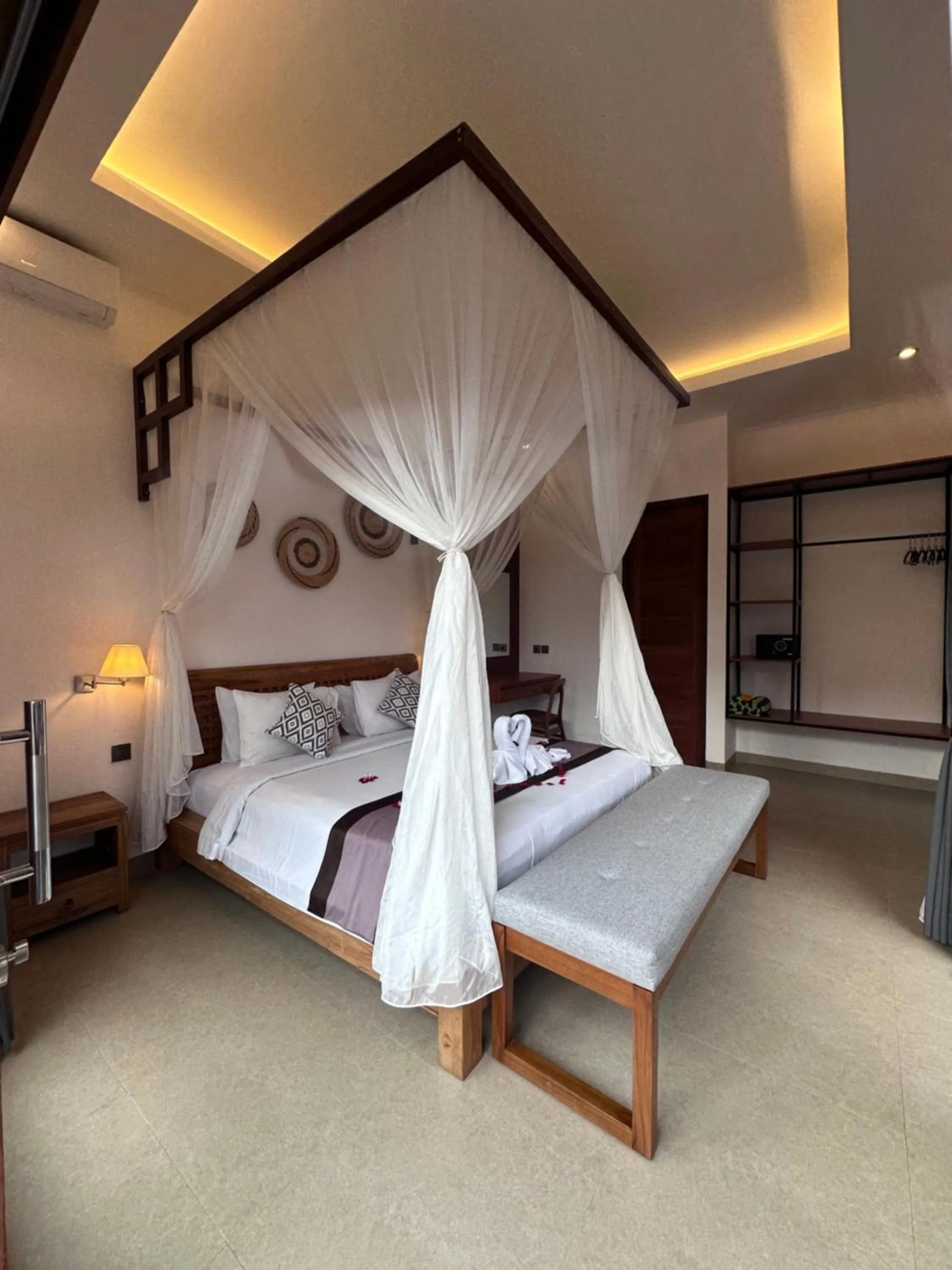 Bed in Pondok Naya Ubud