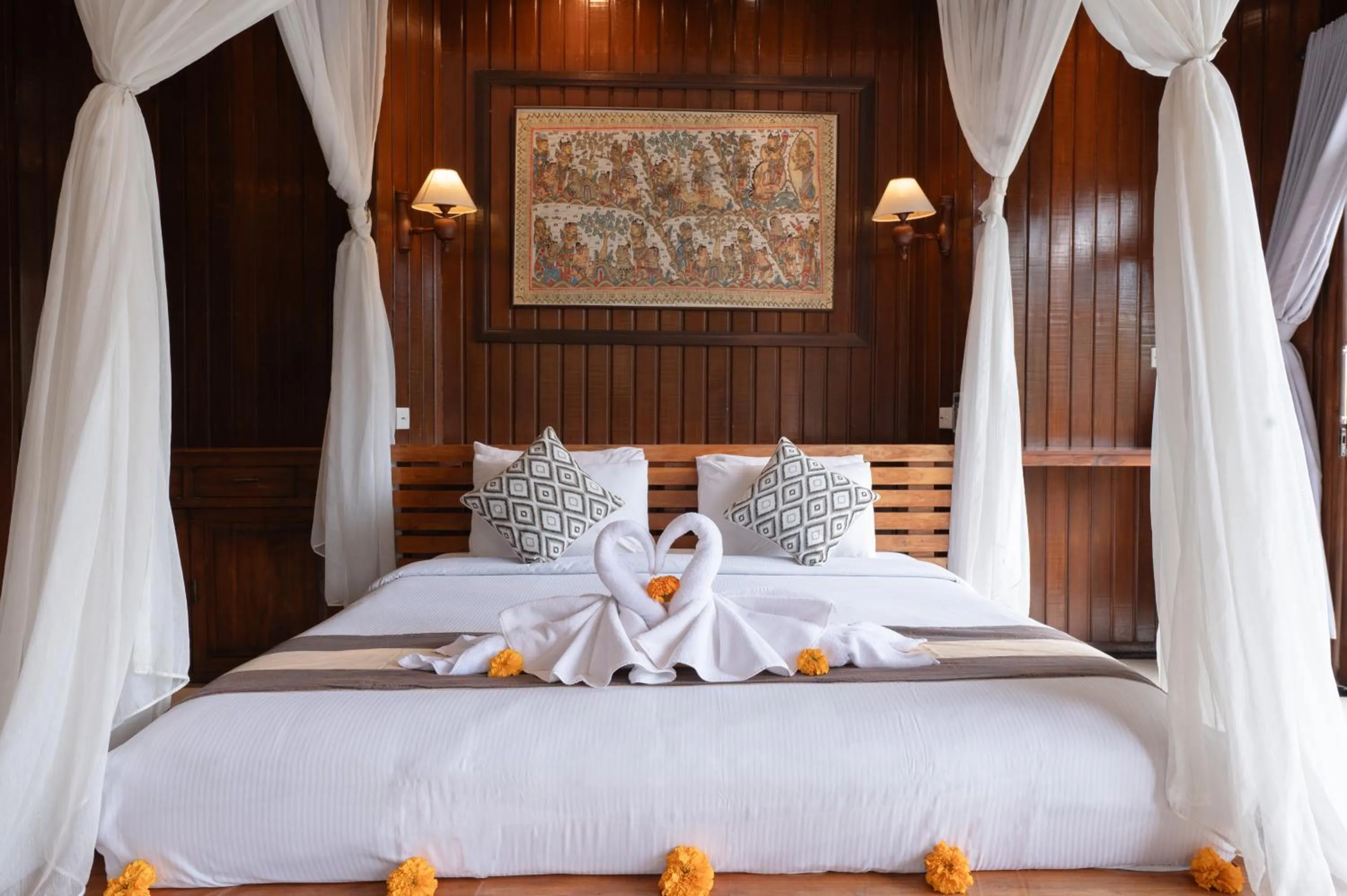 Bedroom, Bed in Pondok Naya Ubud